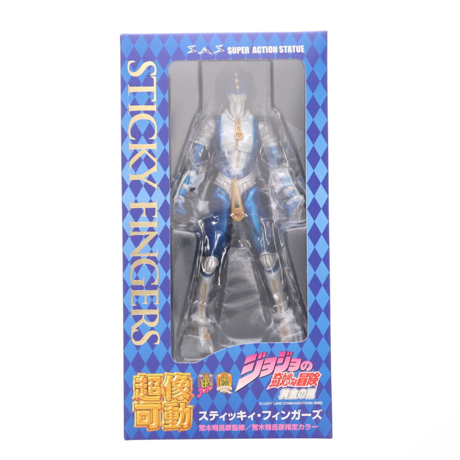 【中古即納】[FIG] 超像可動 32.スティッキィ・フィンガーズ(荒木飛呂彦指定カラー) ジョジョの奇妙な冒険 第五部 黄金の風 完成品 可動フィギュア メディコス・エンタテインメント(20110924)