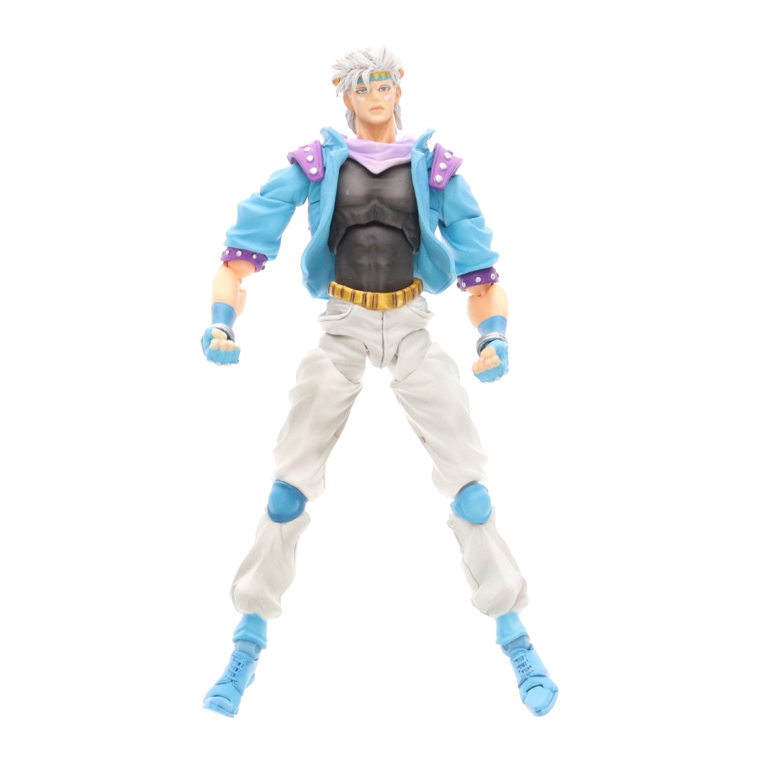 【中古即納】[FIG] 超像可動 61.シーザー・アントニオ・ツェペリ・セカンド(荒木飛呂彦指定カラー) ジョジョの奇妙な冒険 第二部 完成品 可動フィギュア メディコス・エンタテインメント(20140223)