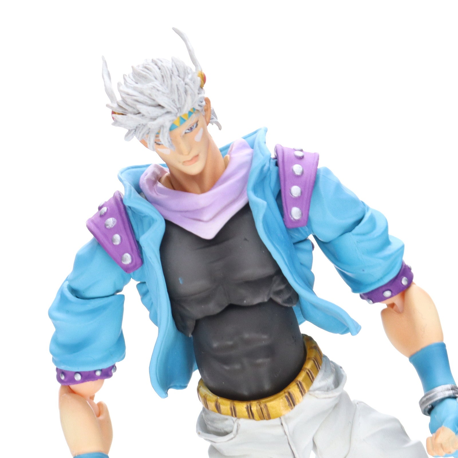 【中古即納】[FIG] 超像可動 61.シーザー・アントニオ・ツェペリ・セカンド(荒木飛呂彦指定カラー) ジョジョの奇妙な冒険 第二部 完成品 可動フィギュア メディコス・エンタテインメント(20140223)