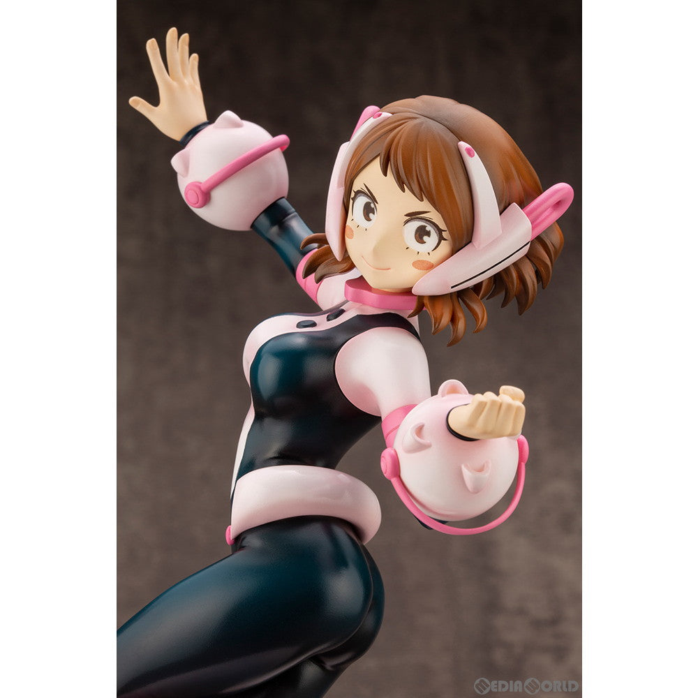 【中古即納】[FIG] ARTFX J 麗日お茶子(うららかおちゃこ) Ver.2 僕のヒーローアカデミア 1/8 完成品 フィギュア(PV040) コトブキヤ(20221214)
