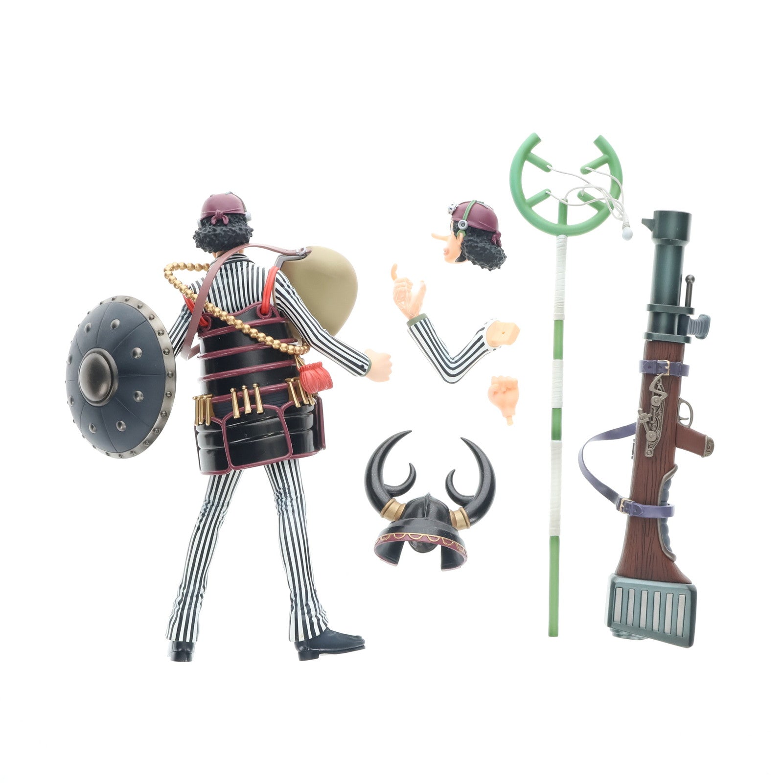 【中古即納】[FIG] Portrait.Of.Pirates P.O.P STRONG EDITION ウソップ ONE PIECE FILM STRONG WORLD(ワンピース フィルム ストロングワールド) 1/8 完成品 フィギュア メガハウス(20100602)