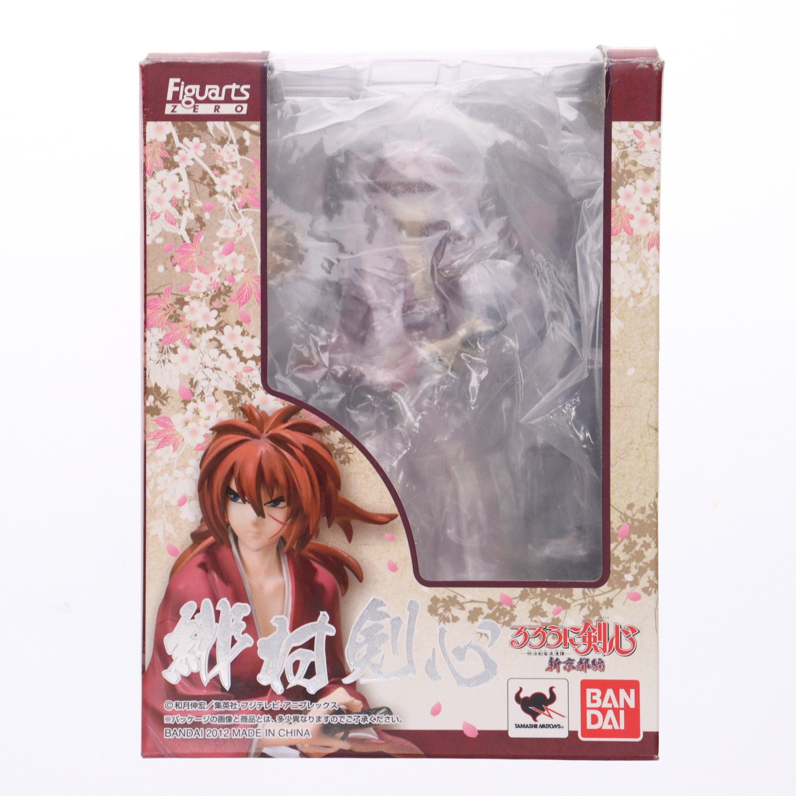 【中古即納】[FIG] フィギュアーツZERO 緋村剣心(ひむらけんしん) るろうに剣心-明治剣客浪漫譚- 完成品フィギュア バンダイ(20120428)