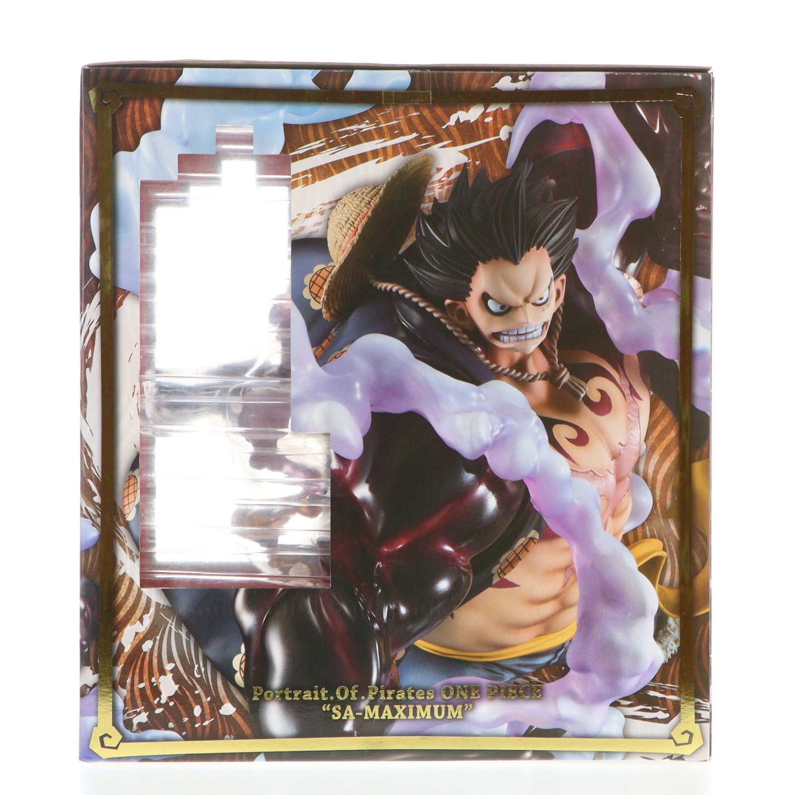 【中古即納】[FIG] Portrait.Of.Pirates P.O.P 『SA-MAXIMUM』 モンキー・D・ルフィ ギア『4』 弾む男 ONE PIECE(ワンピース) 1/8 完成品 フィギュア プレミアムバンダイ&オンラインショップ限定 メガハウス(20170930)