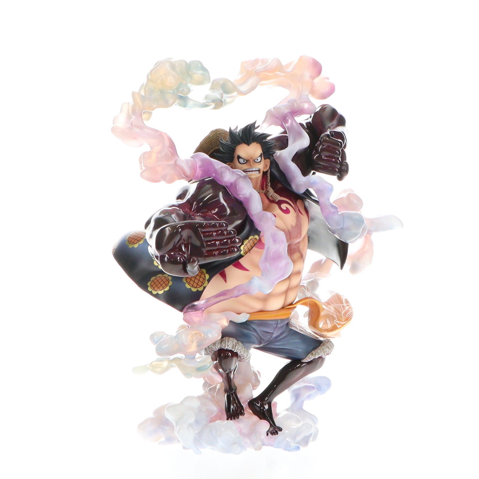 【中古即納】[FIG] Portrait.Of.Pirates P.O.P 『SA-MAXIMUM』 モンキー・D・ルフィ ギア『4』 弾む男 ONE PIECE(ワンピース) 1/8 完成品 フィギュア プレミアムバンダイ&オンラインショップ限定 メガハウス(20170930)