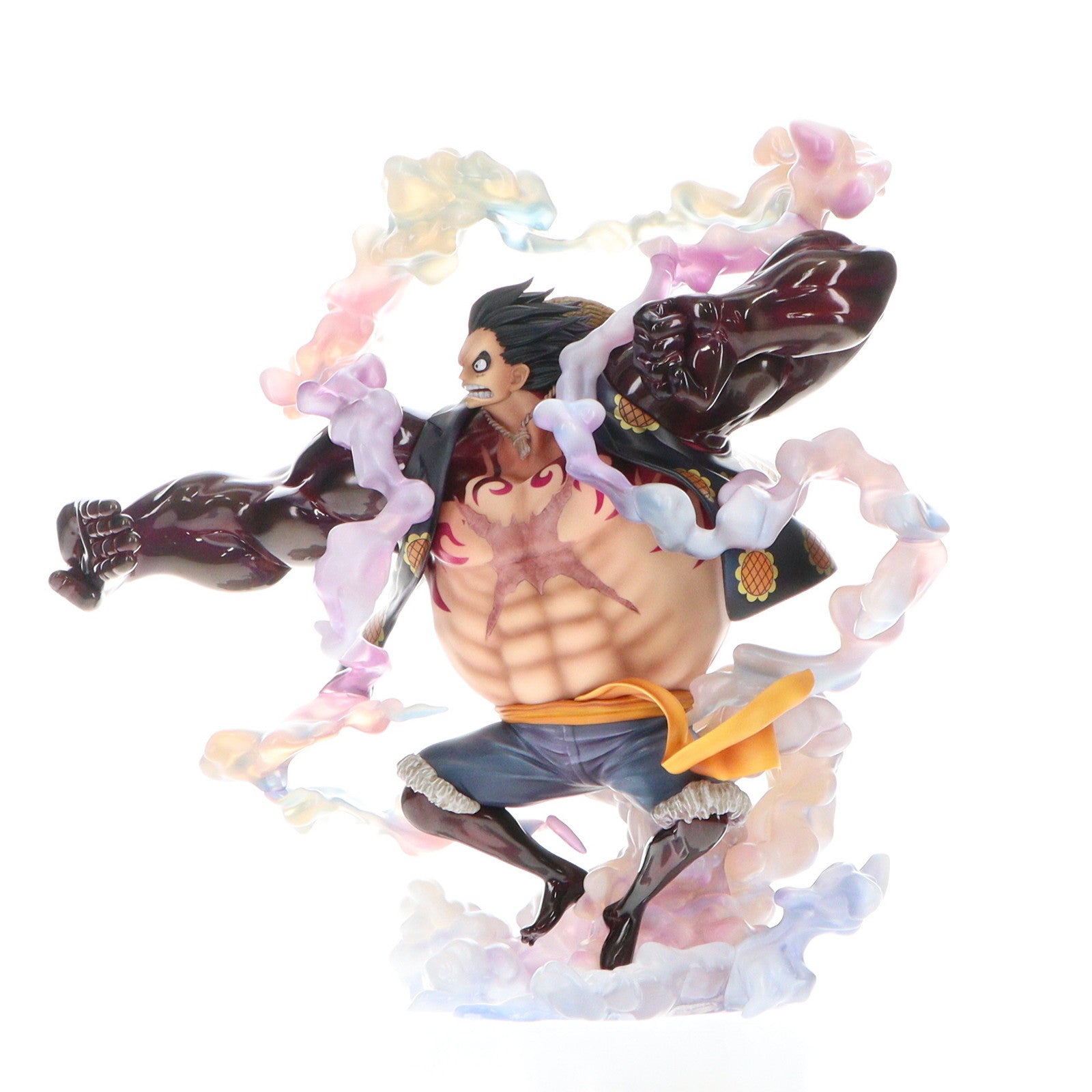 【中古即納】[FIG] Portrait.Of.Pirates P.O.P 『SA-MAXIMUM』 モンキー・D・ルフィ ギア『4』 弾む男 ONE PIECE(ワンピース) 1/8 完成品 フィギュア プレミアムバンダイ&オンラインショップ限定 メガハウス(20170930)