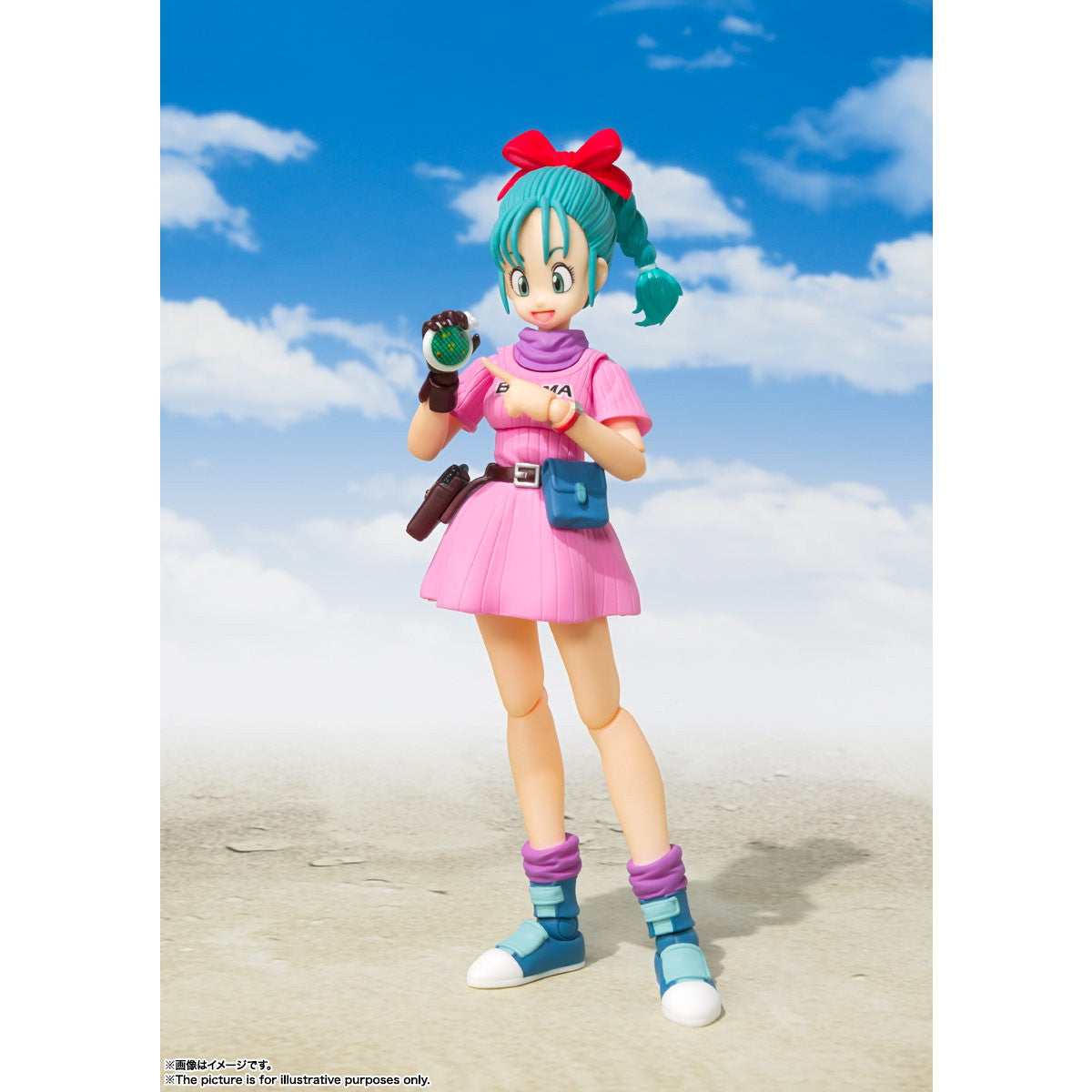 【中古即納】[FIG] (再々販) S.H.Figuarts(フィギュアーツ) ブルマ-大冒険の始まり- ドラゴンボールシリーズ 完成品 可動フィギュア バンダイスピリッツ(20191116)