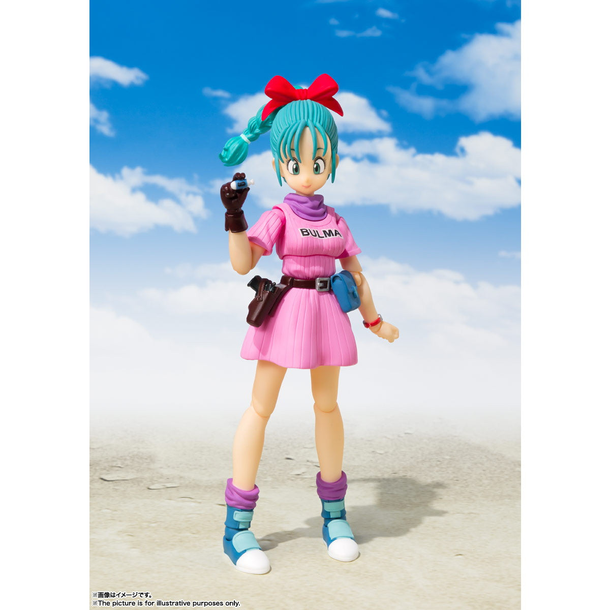 【中古即納】[FIG] (再々販) S.H.Figuarts(フィギュアーツ) ブルマ-大冒険の始まり- ドラゴンボールシリーズ 完成品 可動フィギュア バンダイスピリッツ(20191116)