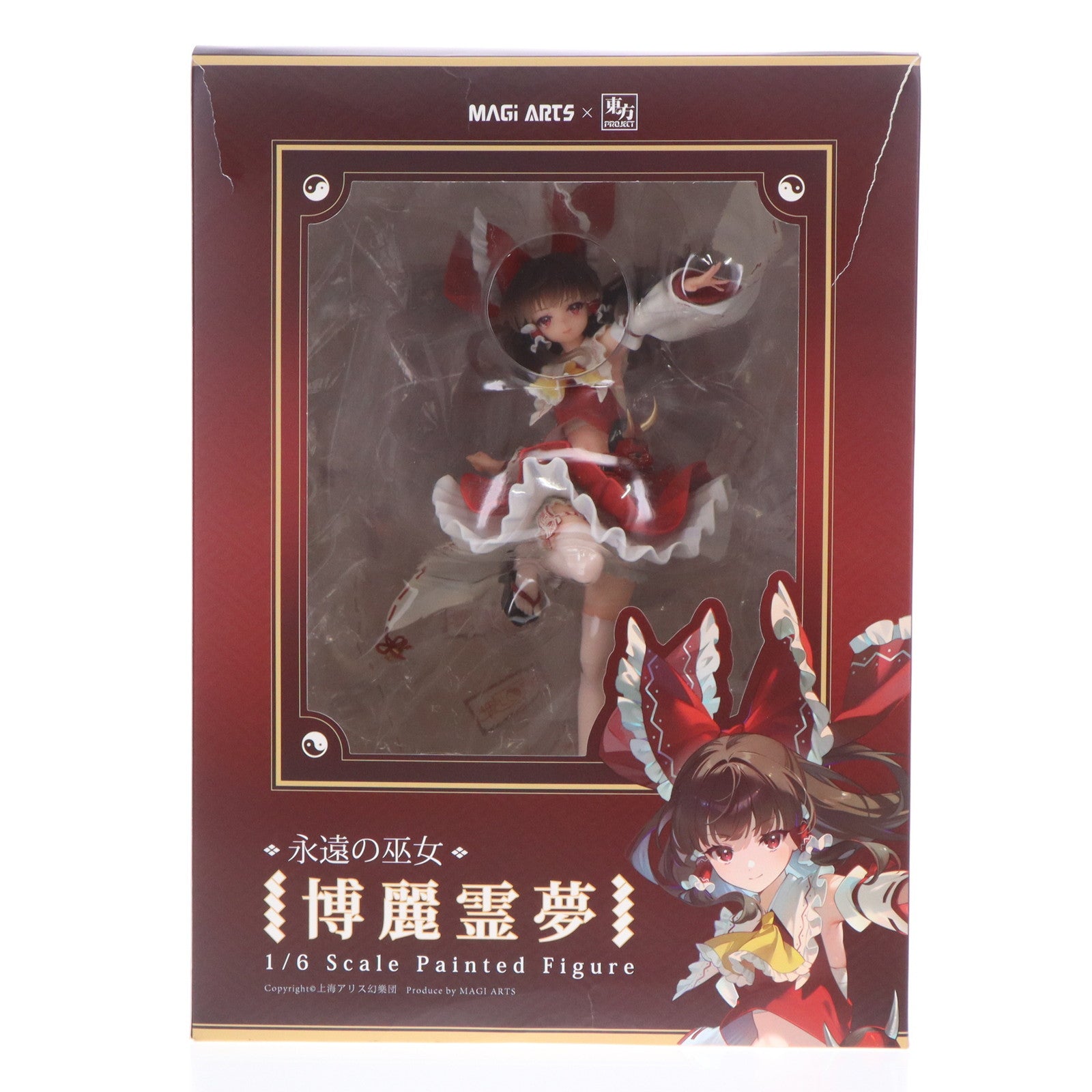 【中古即納】[FIG] 永遠の巫女 博麗霊夢(はくれいれいむ) 豪華版 東方Project 1/6 完成品 フィギュア MAGI ARTS(マギアーツ)(20250309)