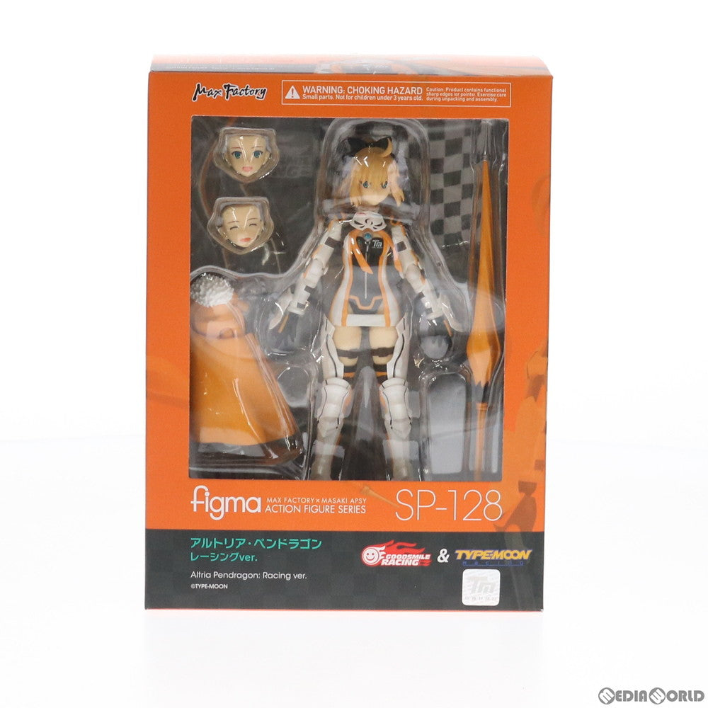 【中古即納】[FIG] figma(フィグマ) SP-128 アルトリア・ペンドラゴン レーシングver. GOODSMILE RACING & TYPE-MOON RACING(グッドスマイルレーシング&タイプムーンレーシング) 完成品 可動フィギュア グッドスマイルカンパニー(20201128)