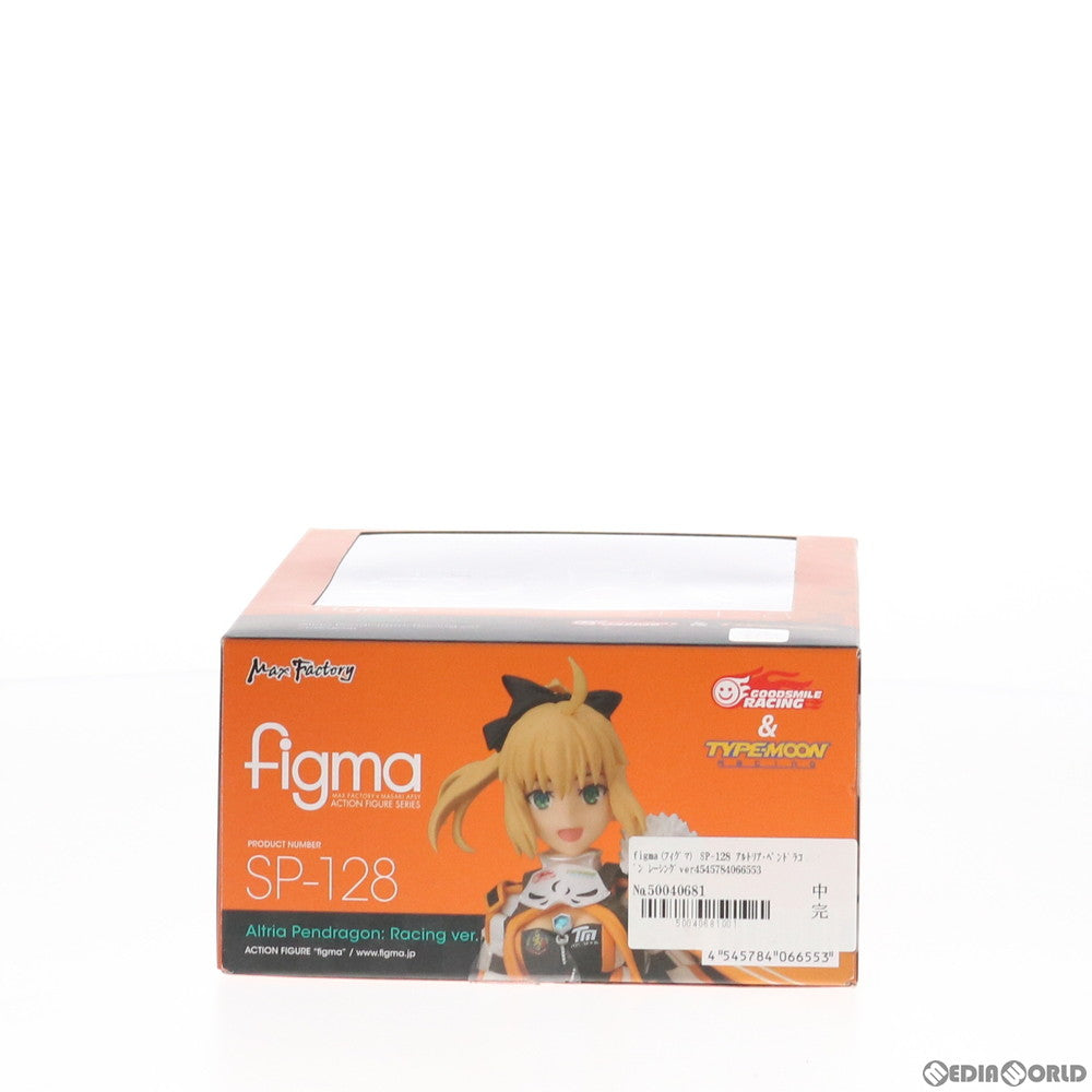 【中古即納】[FIG] figma(フィグマ) SP-128 アルトリア・ペンドラゴン レーシングver. GOODSMILE RACING & TYPE-MOON RACING(グッドスマイルレーシング&タイプムーンレーシング) 完成品 可動フィギュア グッドスマイルカンパニー(20201128)