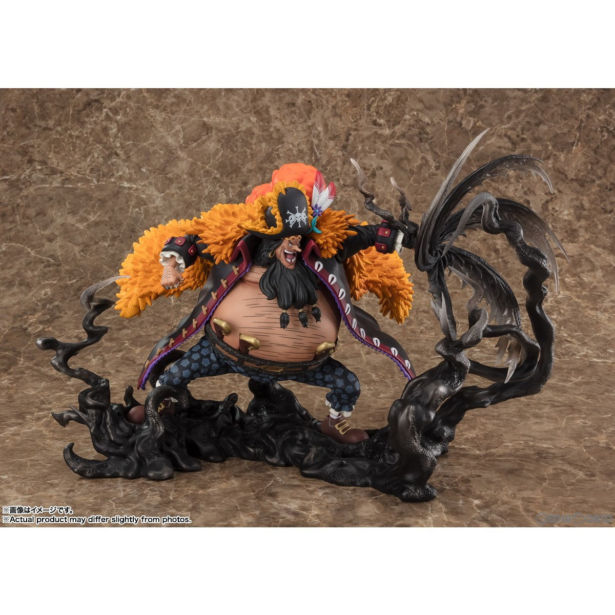【中古即納】[FIG] フィギュアーツZERO [超激戦]マーシャル・D・ティーチ-闇水- ONE PIECE(ワンピース) 完成品 フィギュア バンダイスピリッツ(20240928)