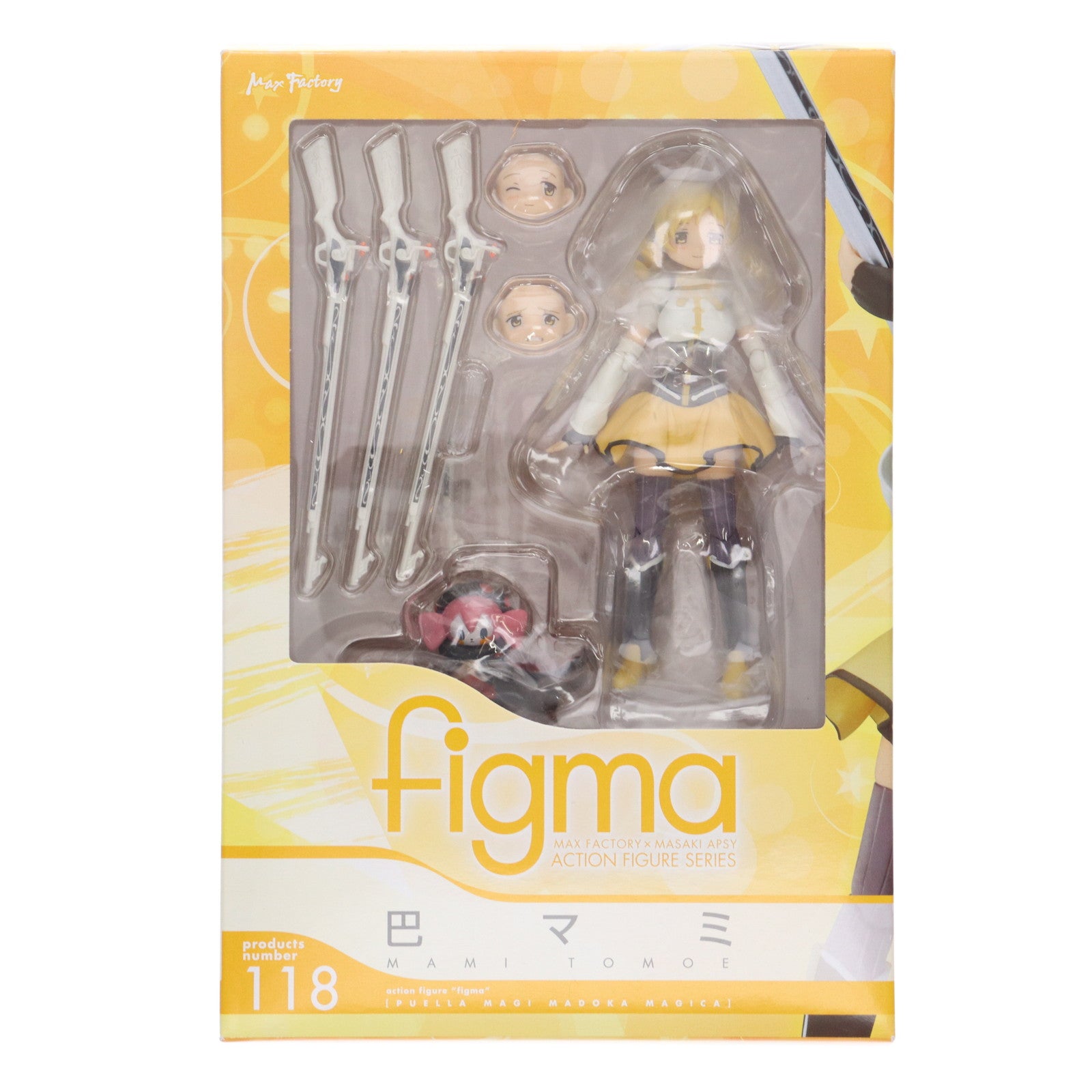 【中古即納】[FIG] figma(フィグマ) 118 巴マミ(ともえまみ) 魔法少女まどか☆マギカ 完成品 可動フィギュア マックスファクトリー(20120323)