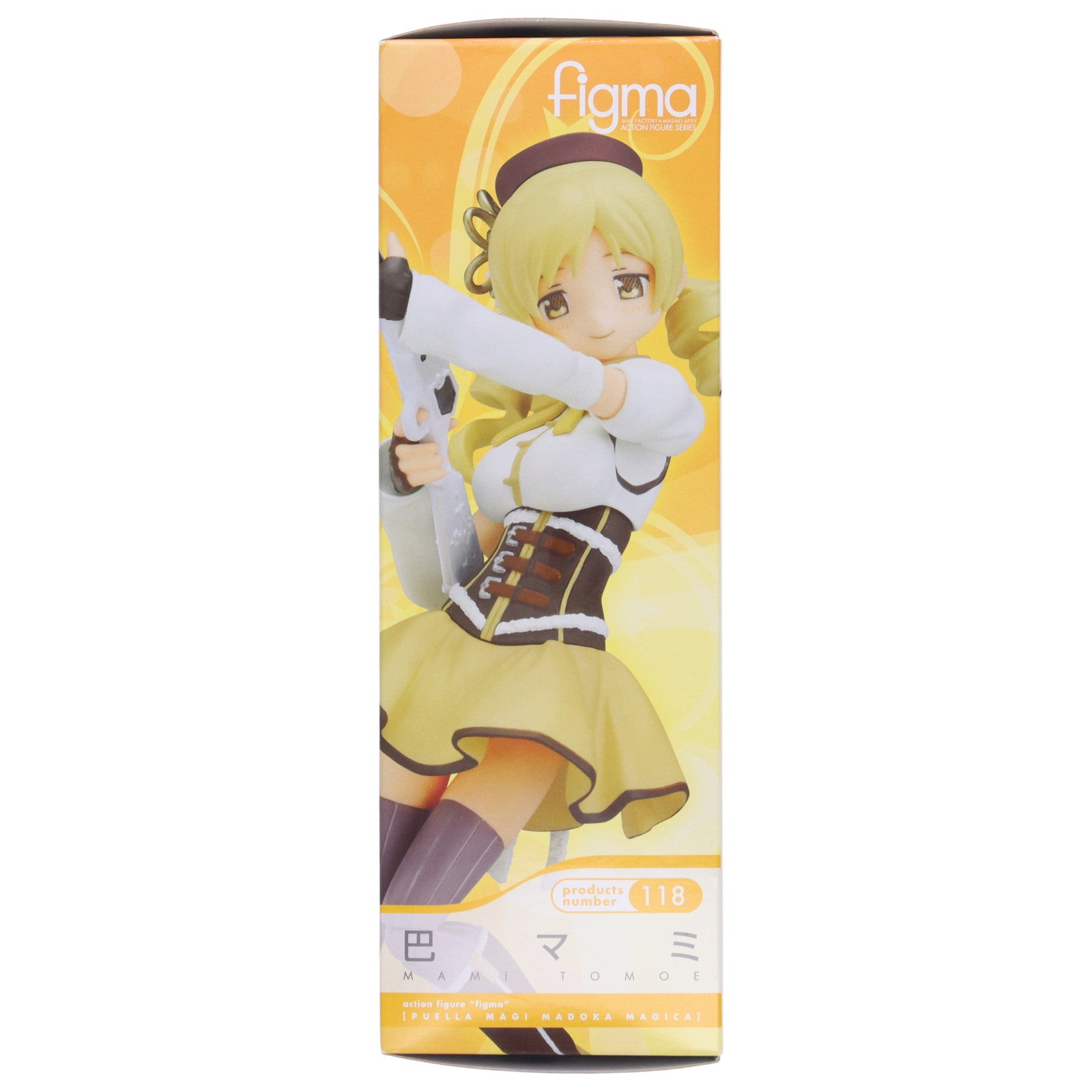 【中古即納】[FIG] figma(フィグマ) 118 巴マミ(ともえまみ) 魔法少女まどか☆マギカ 完成品 可動フィギュア マックスファクトリー(20120323)