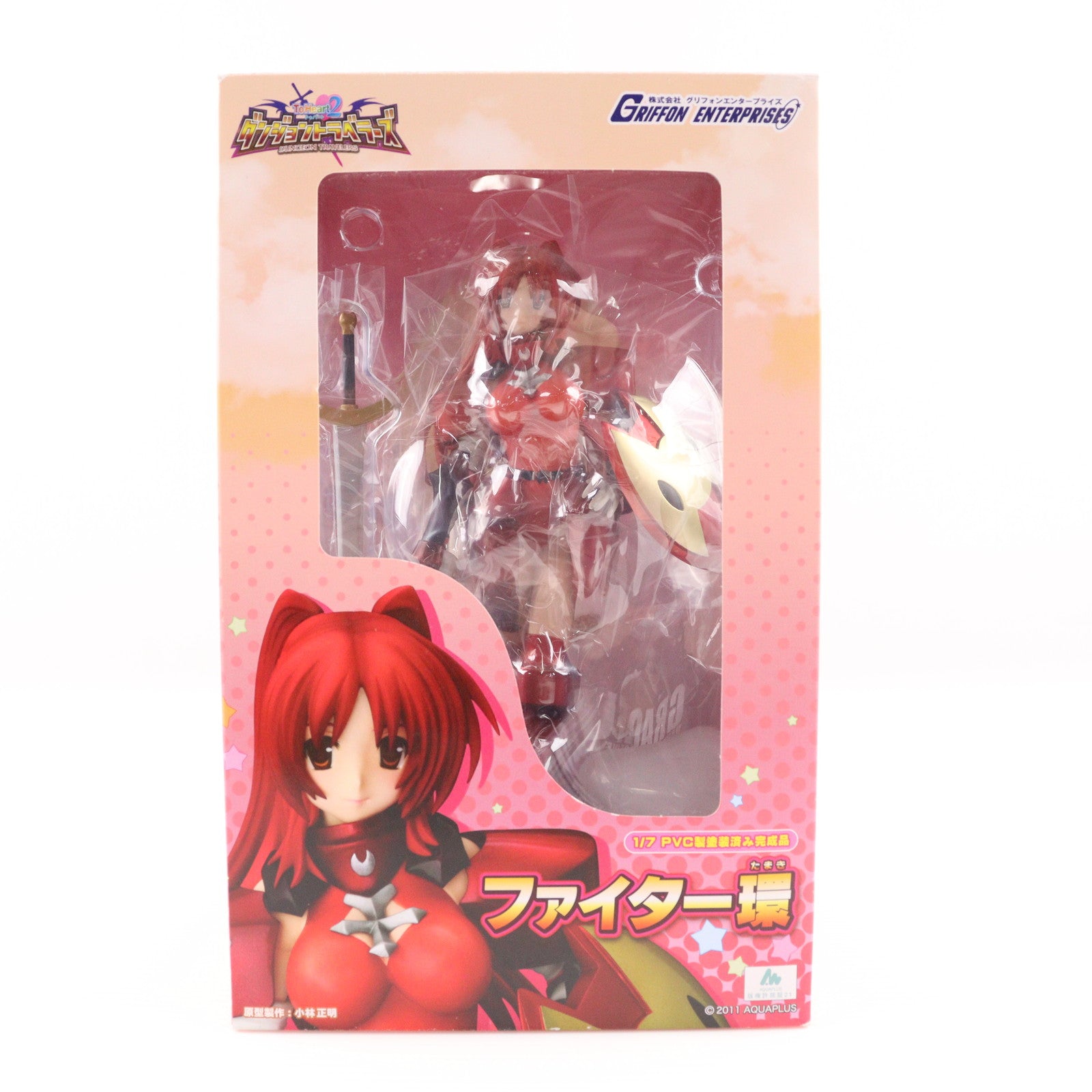 【中古即納】[FIG] ファイター環(たまき) ToHeart2(トゥハート2) ダンジョントラベラーズ 1/7 完成品 フィギュア グリフォンエンタープライズ(20111124)