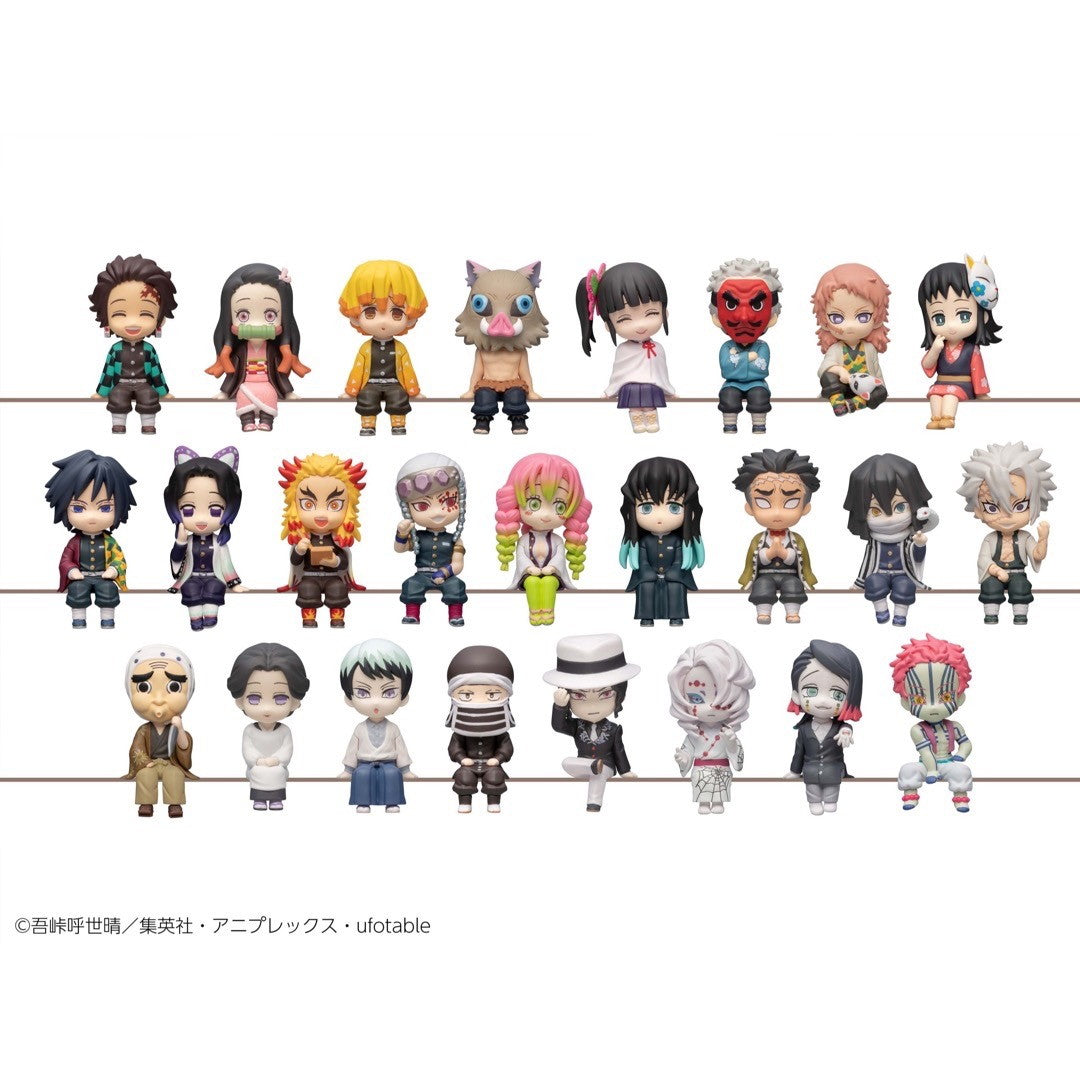 【中古即納】[FIG] 座る 鬼滅の刃 25体セット 完成品 フィギュア 奇譚クラブ(20220930)