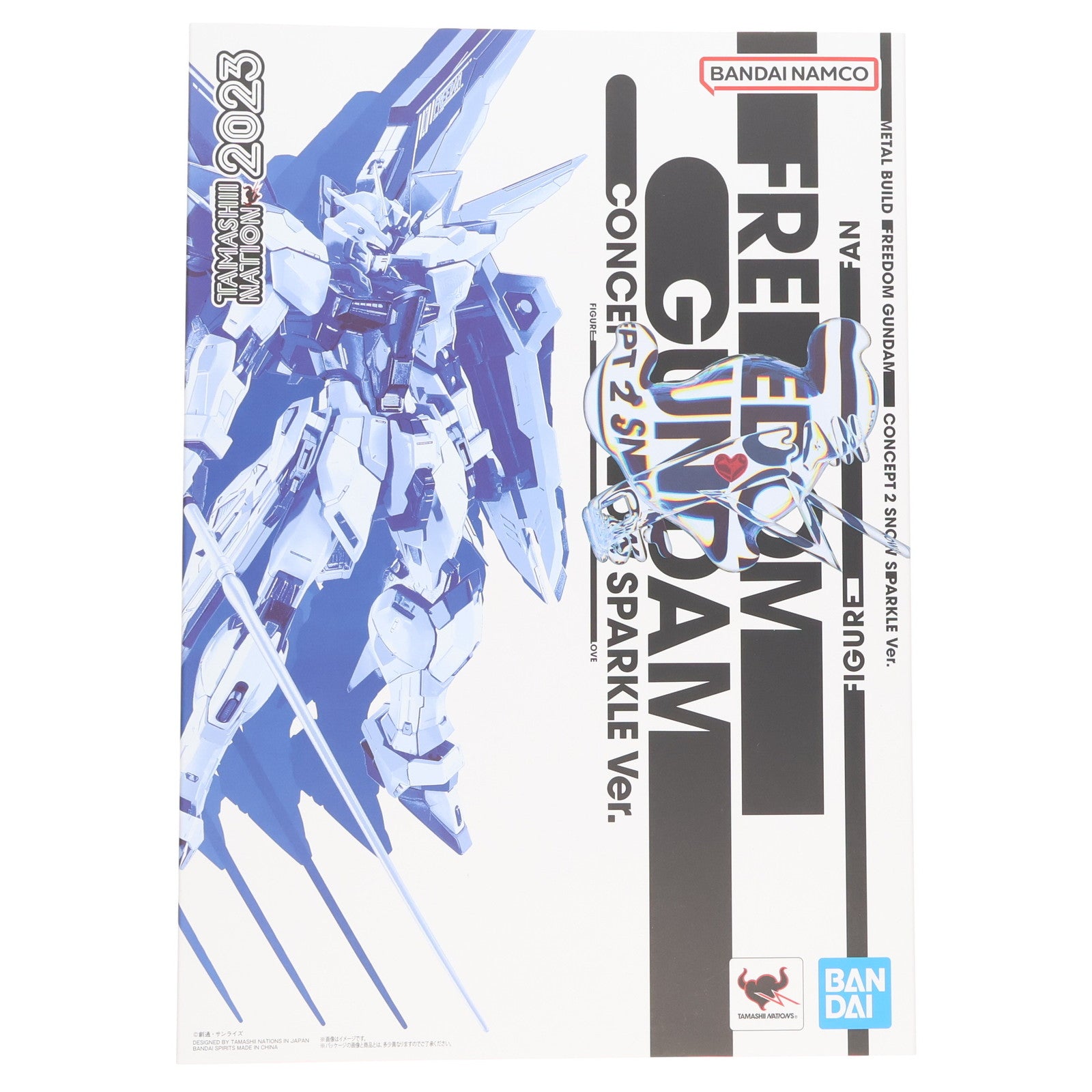 【中古即納】[FIG] METAL BUILD フリーダムガンダム CONCEPT 2 SNOW SPARKLE Ver. 機動戦士ガンダムSEED(シード) 完成品 可動フィギュア TAMASHII NATION 2023&事後通販限定 バンダイスピリッツ(20231117)