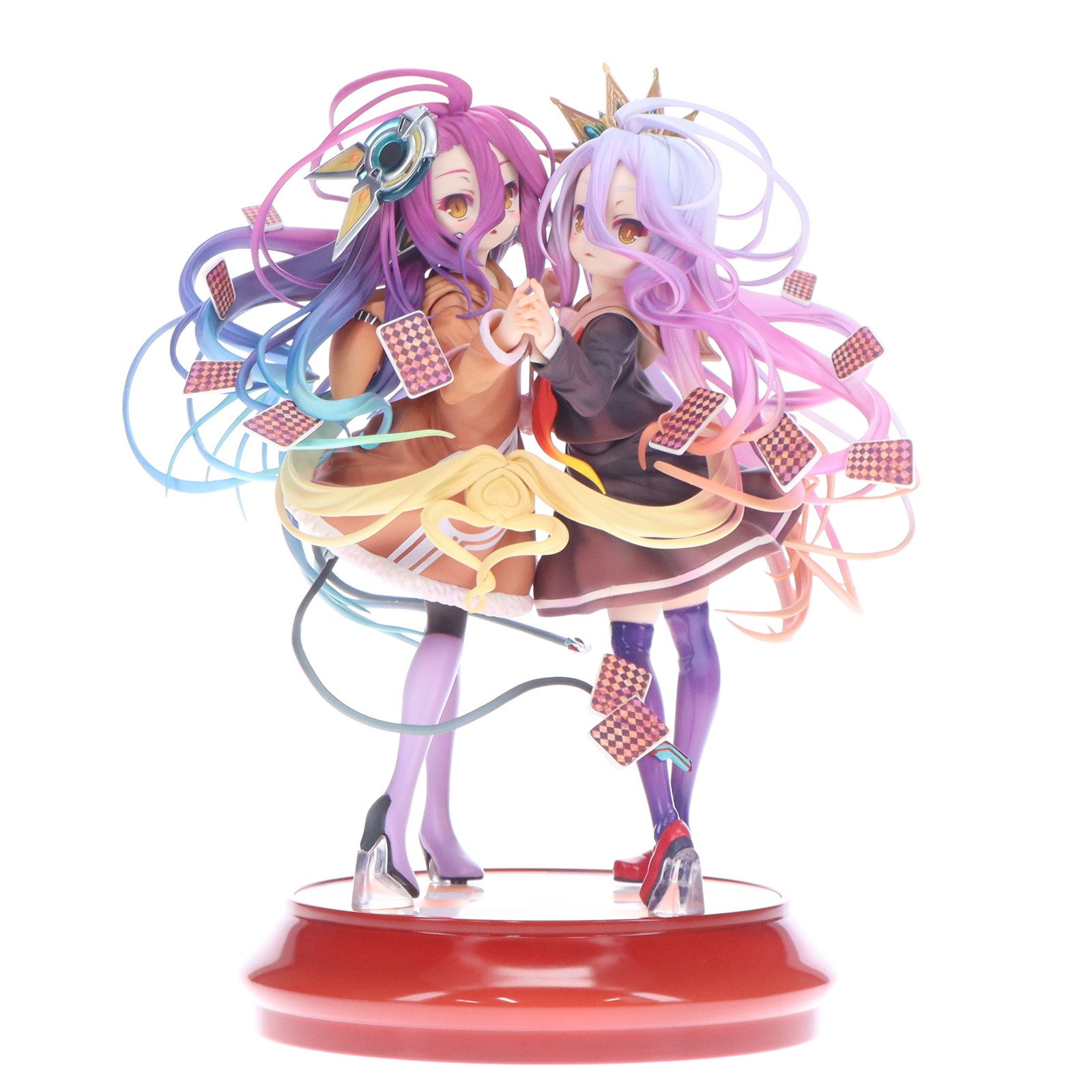 【中古即納】[FIG] 白&シュヴィ(しろ) Luxury Gift 劇場版 ノーゲーム・ノーライフ ゼロ 1/7 完成品 フィギュア GOODSMILE ONLINE SHOP&Amazon.co.jp&あみあみ限定 Phat!(ファット・カンパニー)(20220930)