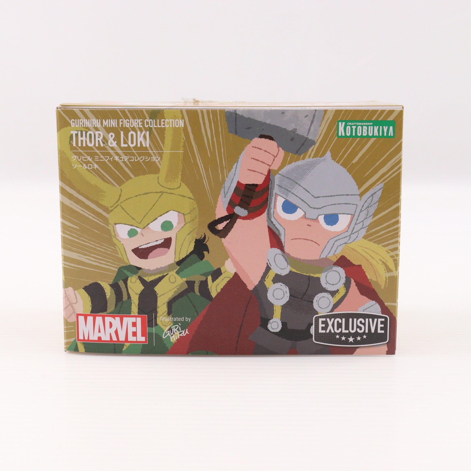 【中古即納】[FIG] イベント限定 グリヒル ミニフィギュアコレクション ソー&ロキ リペイントver. MARVEL UNIVERSE(マーベルユニバース) 完成品 フィギュア コトブキヤ(20191122)