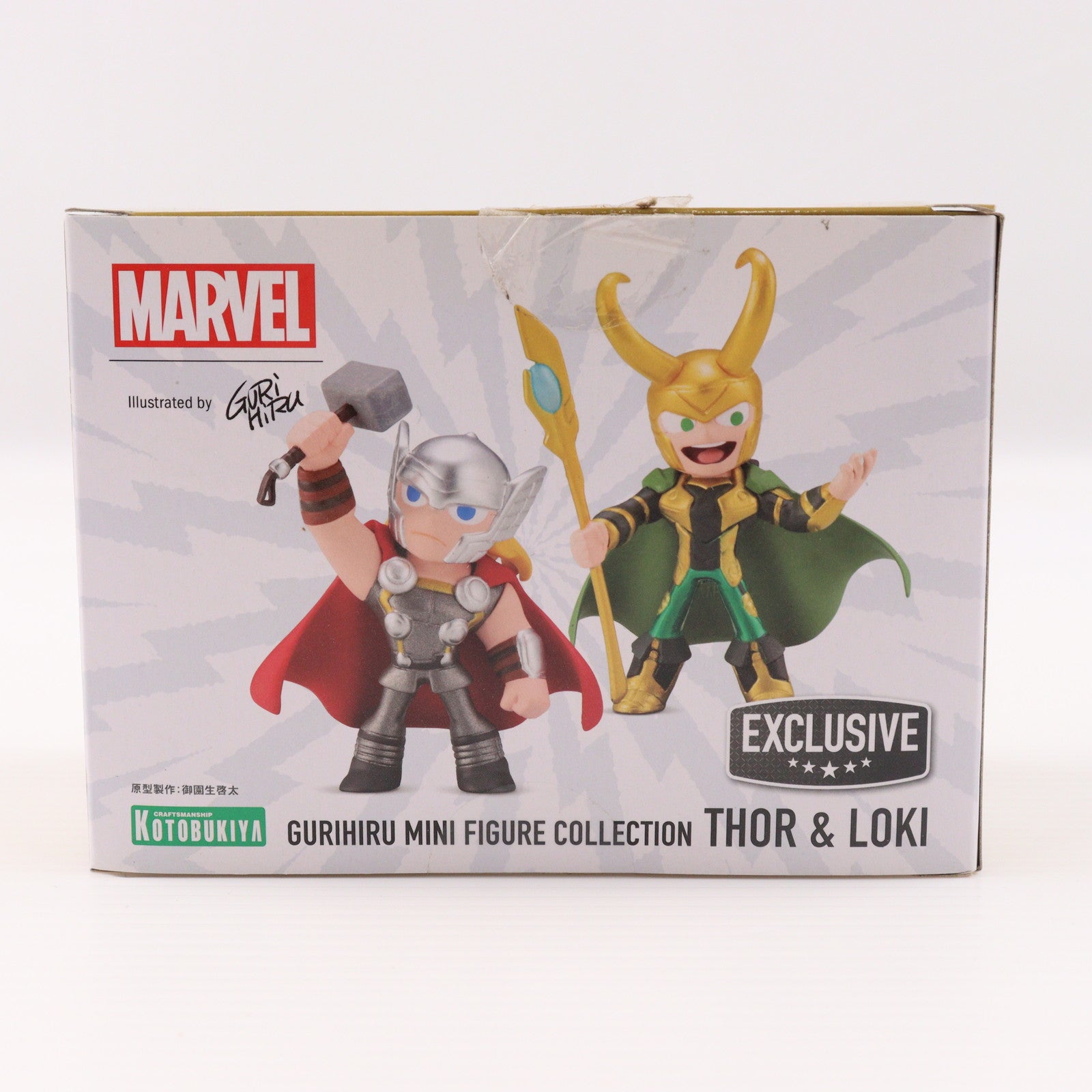 【中古即納】[FIG] イベント限定 グリヒル ミニフィギュアコレクション ソー&ロキ リペイントver. MARVEL UNIVERSE(マーベルユニバース) 完成品 フィギュア コトブキヤ(20191122)