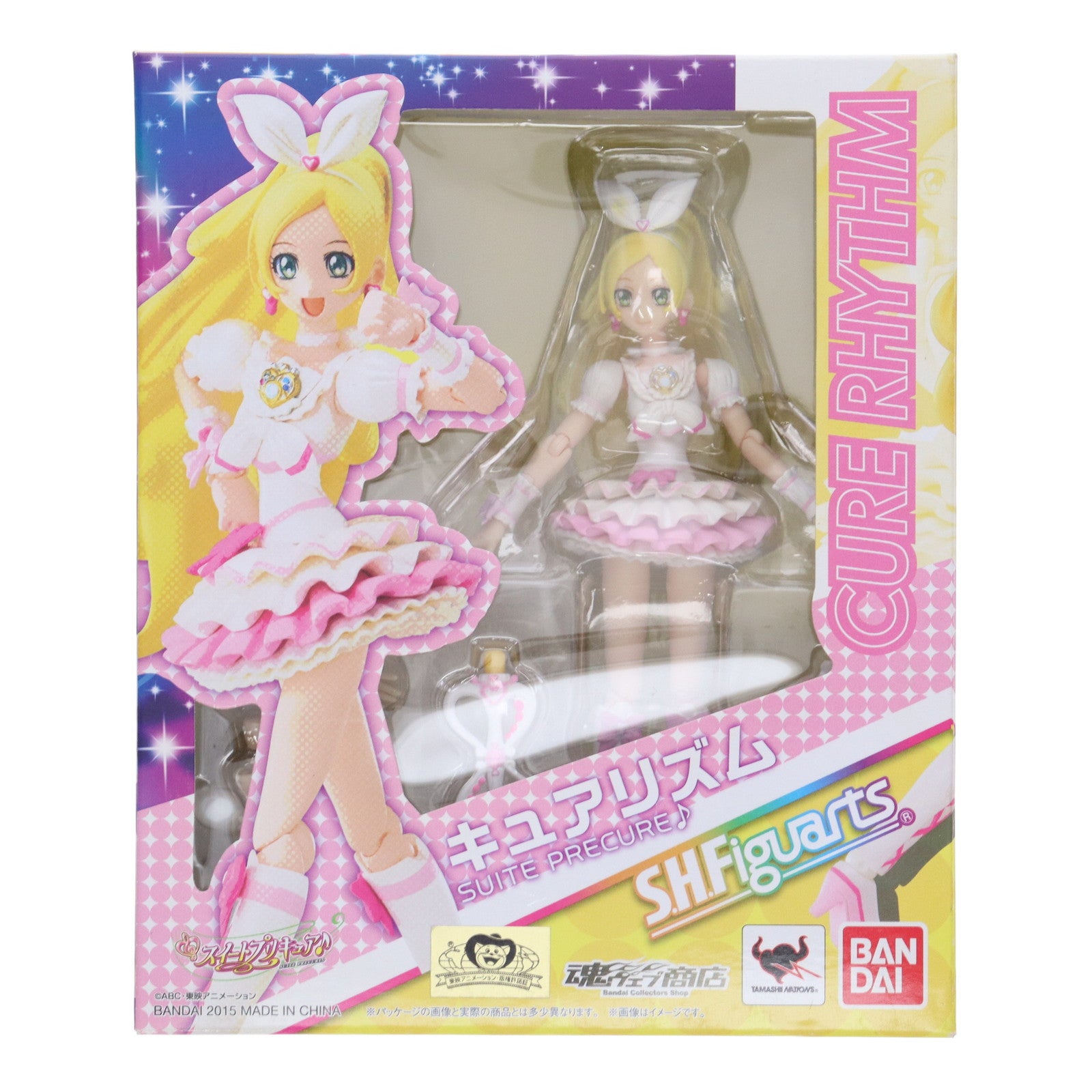 【中古即納】[FIG] 魂ウェブ商店限定 S.H.Figuarts(フィギュアーツ) キュアリズム スイートプリキュア♪ 完成品 フィギュア バンダイ(20150531)