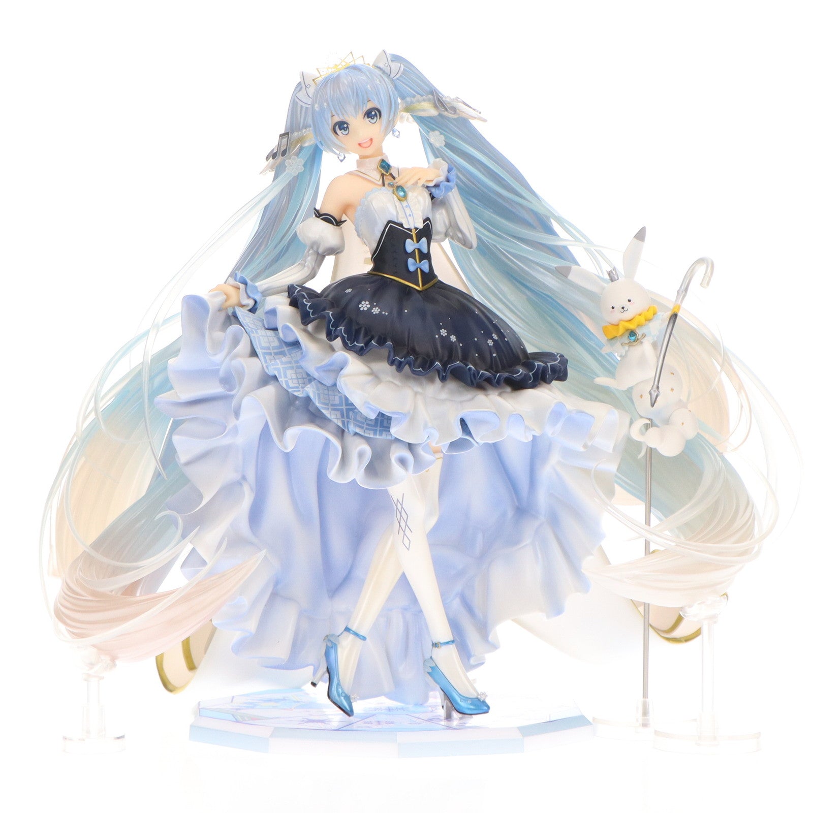 【中古即納】[FIG] 雪ミク Snow Princess Ver. キャラクター・ボーカル・シリーズ01 初音ミク 1/7 完成品 フィギュア グッドスマイルカンパニー(20210901)