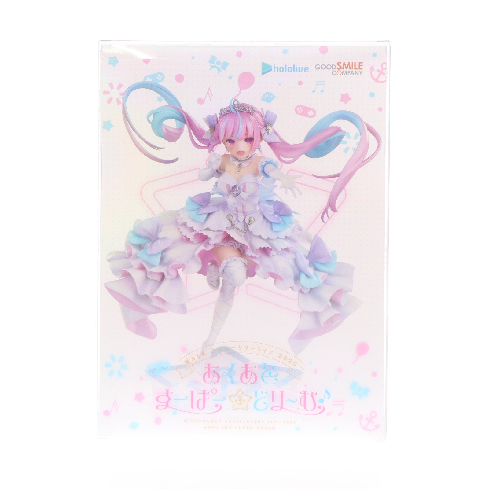 【中古即納】[FIG] 湊あくあ(みなとあくあ) あくあ色すーぱー☆どり～む♪Ver. ホロライブプロダクション 1/7 完成品 フィギュア グッドスマイルカンパニー(20230217)
