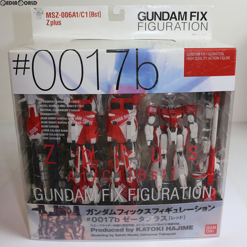 【中古即納】[FIG] GUNDAM FIX FIGURATION #0017-b Zplus(ゼータプラス) レッド ガンダム・センチネル 完成品 可動フィギュア バンダイ(20030928)