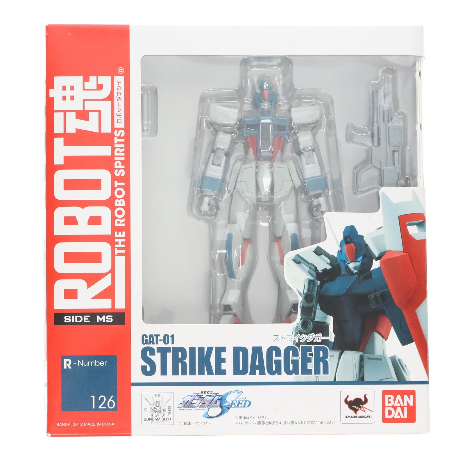 【中古即納】[FIG] ROBOT魂(SIDE MS) ストライクダガー 機動戦士ガンダムSEED(シード) 完成品 可動フィギュア バンダイ(20121013)