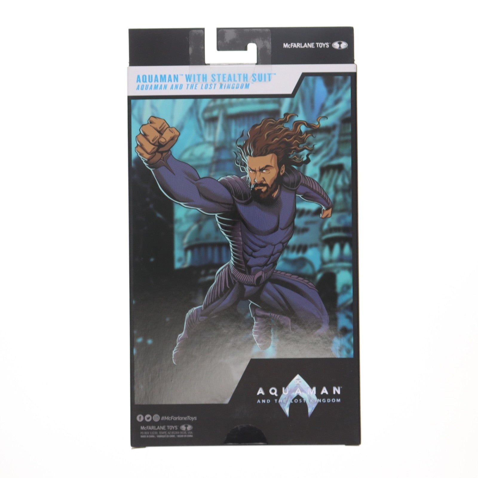 【中古即納】[FIG] DCマルチバース #246 アクアマン(ステルススーツ)[映画『アクアマン/失われた王国』] DCコミックス 完成品 7インチ・アクションフィギュア マクファーレン・トイズ(20231031)