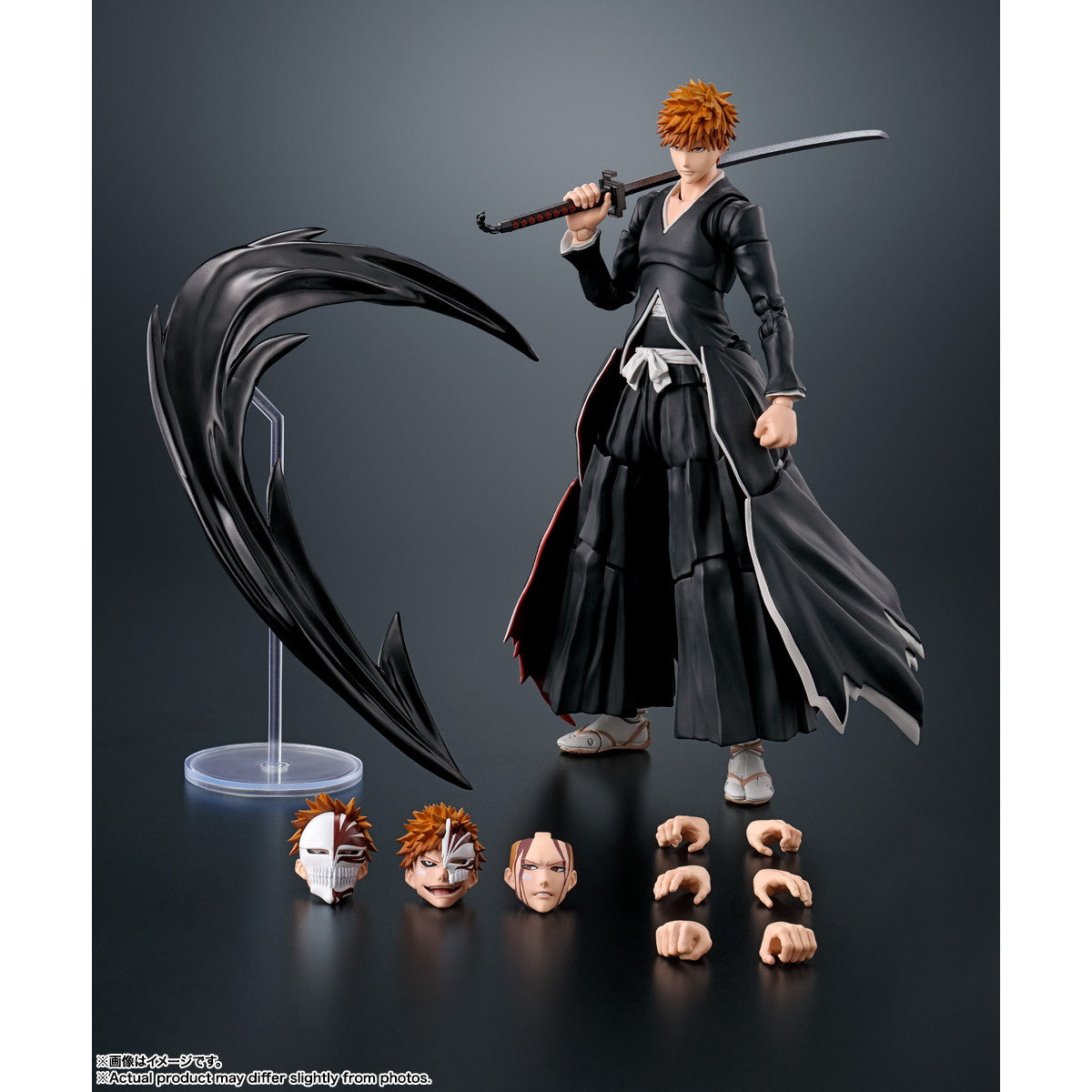 【中古即納】[FIG] S.H.Figuarts(フィギュアーツ) 黒崎一護(くろさきいちご) -月牙天衝- BLEACH(ブリーチ) 完成品 可動フィギュア バンダイスピリッツ(20250621)