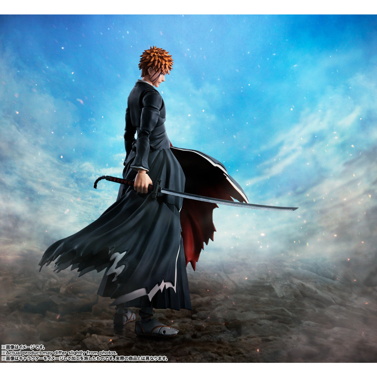【中古即納】[FIG] S.H.Figuarts(フィギュアーツ) 黒崎一護(くろさきいちご) -月牙天衝- BLEACH(ブリーチ) 完成品 可動フィギュア バンダイスピリッツ(20250621)