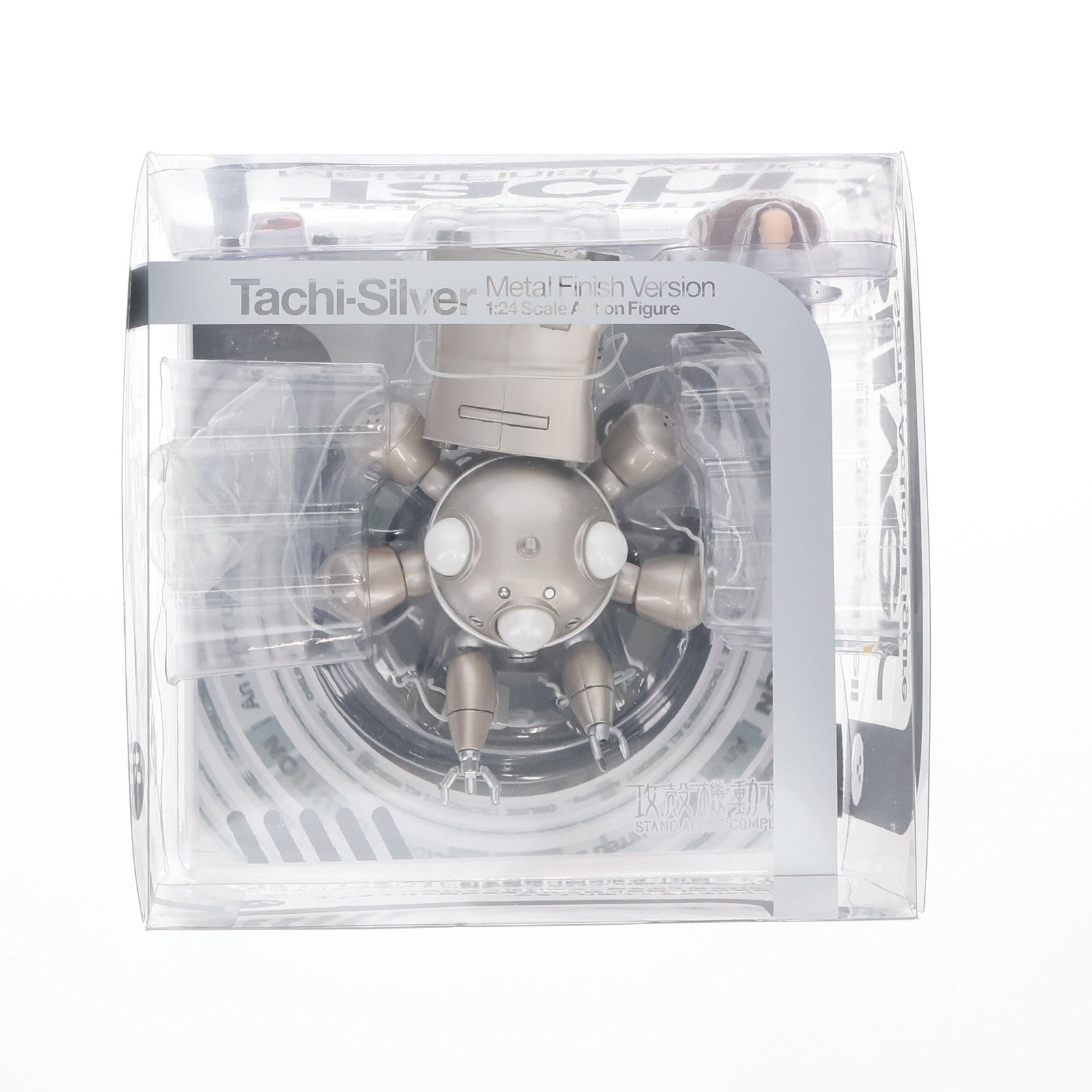 【中古即納】[FIG] W.H.A.M.! タチコマンズ タチシルバー[メタルフィニッシュVer.] 攻殻機動隊 STAND ALONE COMPLEX 1/24 完成品 フィギュア WAVE(ウェーブ)(20080523)