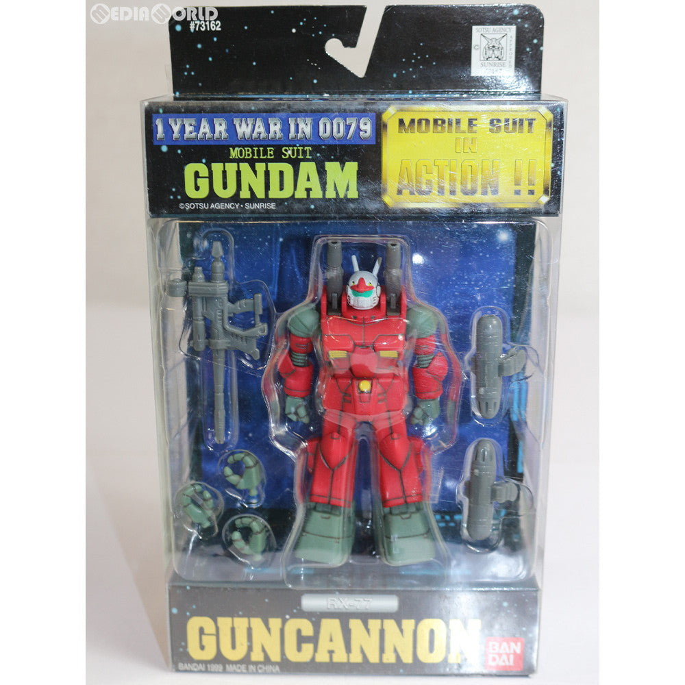 【中古即納】[FIG] MS IN ACTION!!(モビルスーツ・イン・アクション) RX-77 ガンキャノン 機動戦士ガンダム 完成品 可動フィギュア バンダイ(19991126)