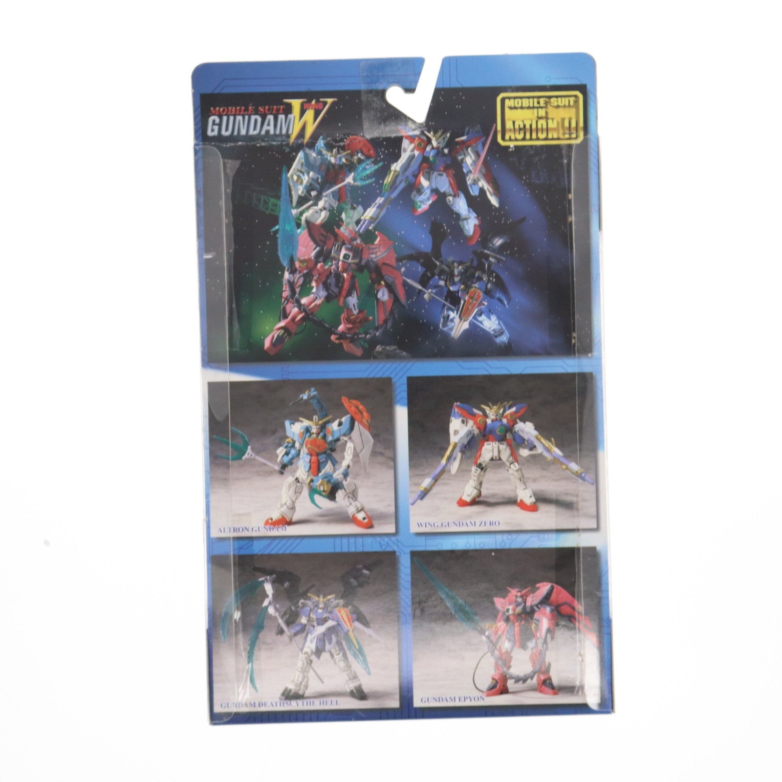 【中古即納】[FIG] MS IN ACTION!!(モビルスーツ・イン・アクション) XXXG-00W0 ウイングガンダムゼロ 香港版 新機動戦記ガンダムW 完成品 可動フィギュア バンダイ(20001231)