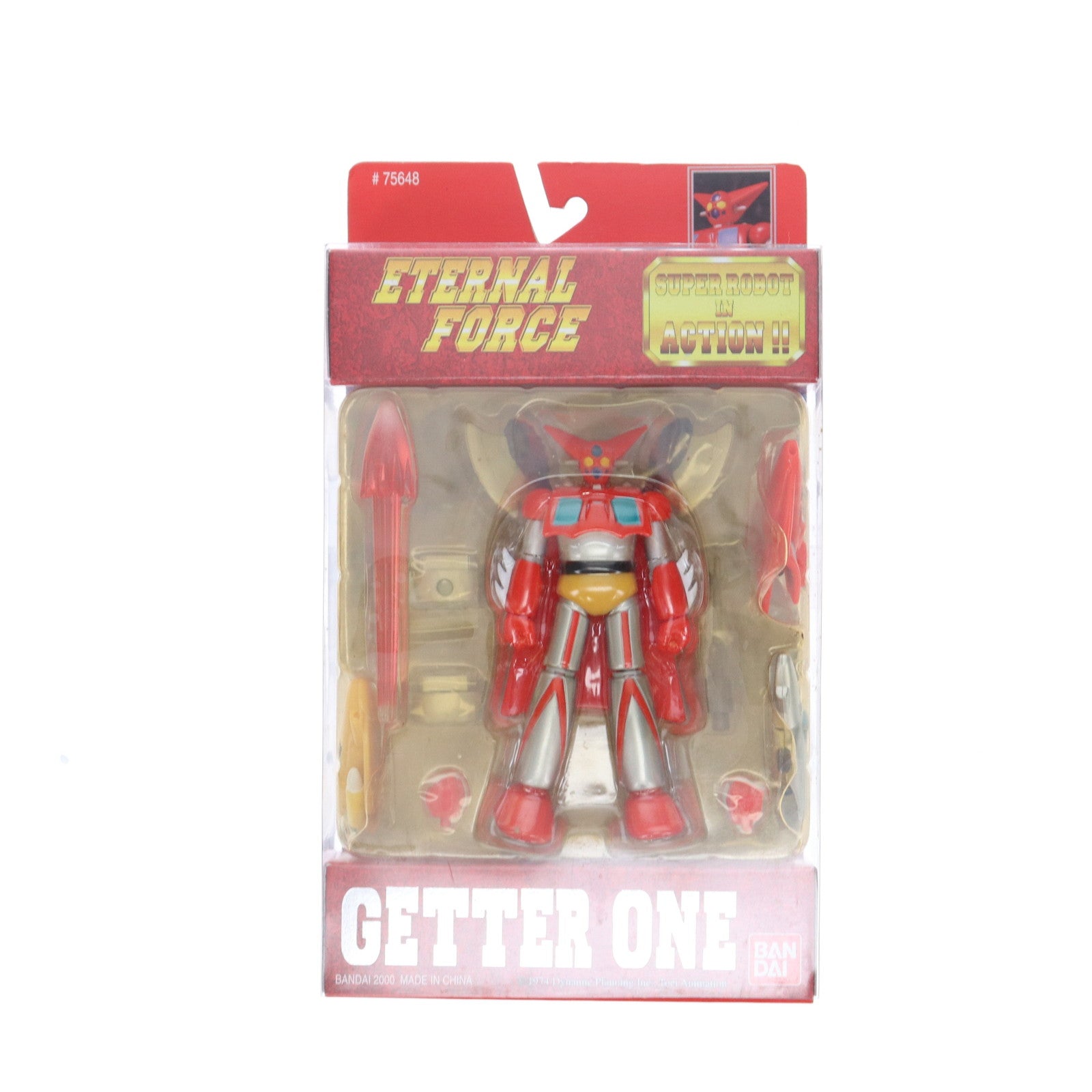 【中古即納】[FIG] ETERNAL FORCE SUPER ROBOT IN ACTION!! ゲッター1 ゲッターロボ 完成品 可動フィギュア バンダイ(19991231)