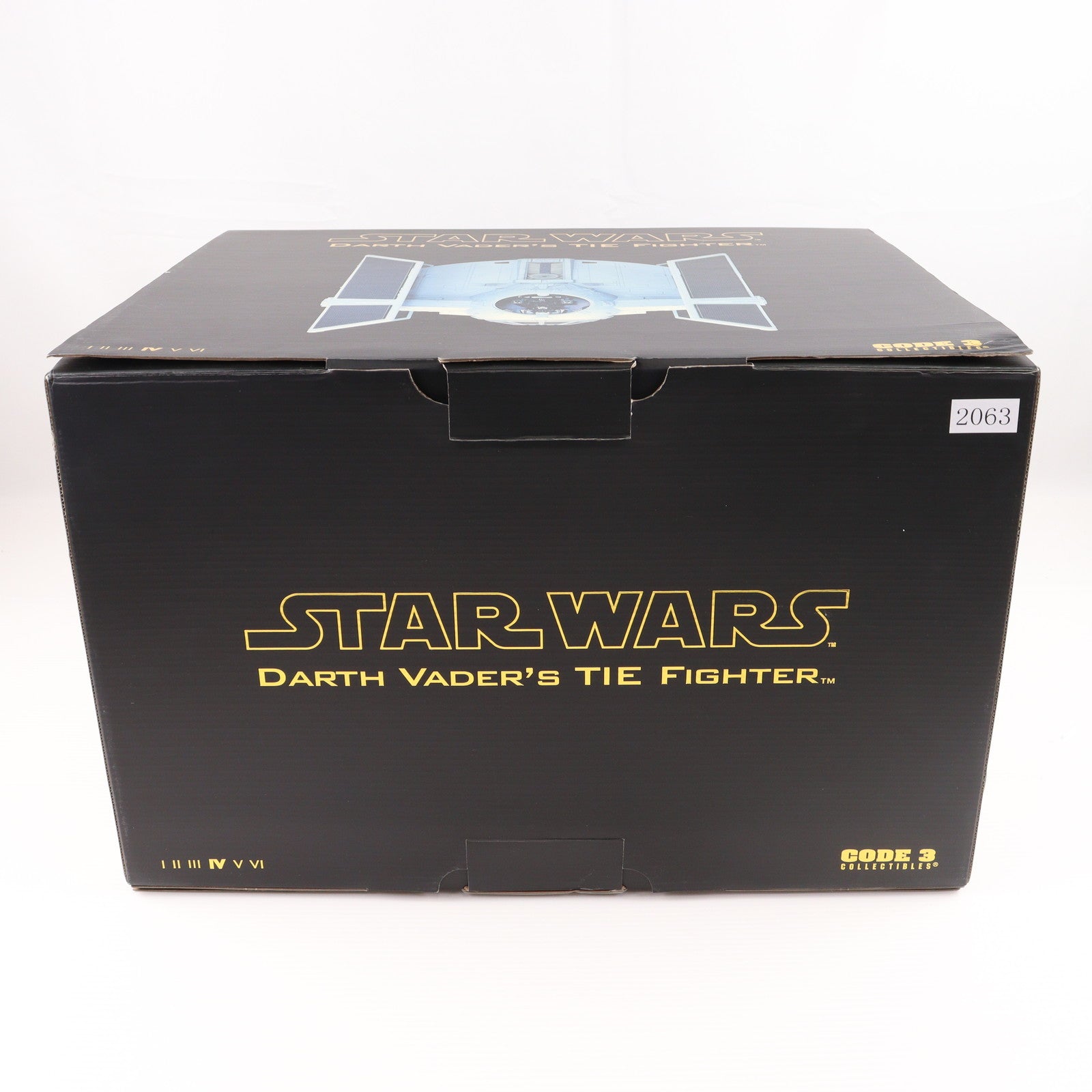 【中古即納】[FIG] Die Cast Replica DARTH VADER'S(ダース・ベイダーズ) TIE FIGHTER(タイ・ファイター) STAR WARS(スター・ウォーズ) エピソード4/新たなる希望 1/38 完成品 フィギュア CODE3(20060131)