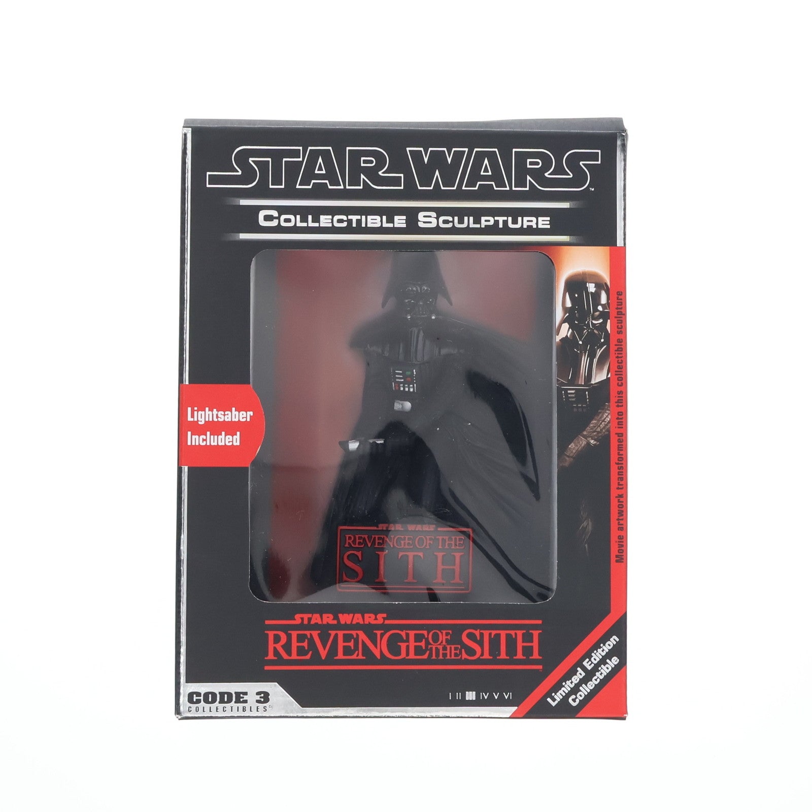 【中古即納】[FIG] Movie Poster Collectible Sculpture ダース・ベイダー STAR WARS(スター・ウォーズ) エピソード3/シスの復讐 立体ポスター 完成品 フィギュア(17030) CODE3(19991231)