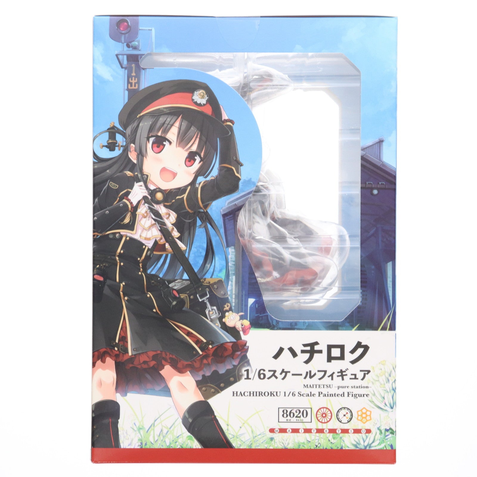 【中古即納】[FIG] ハチロク まいてつ -pure station-(MAITETSU ピュアステーション) 1/6 完成品 フィギュア Lose(ルーズ)/ヴューズ(20180726)