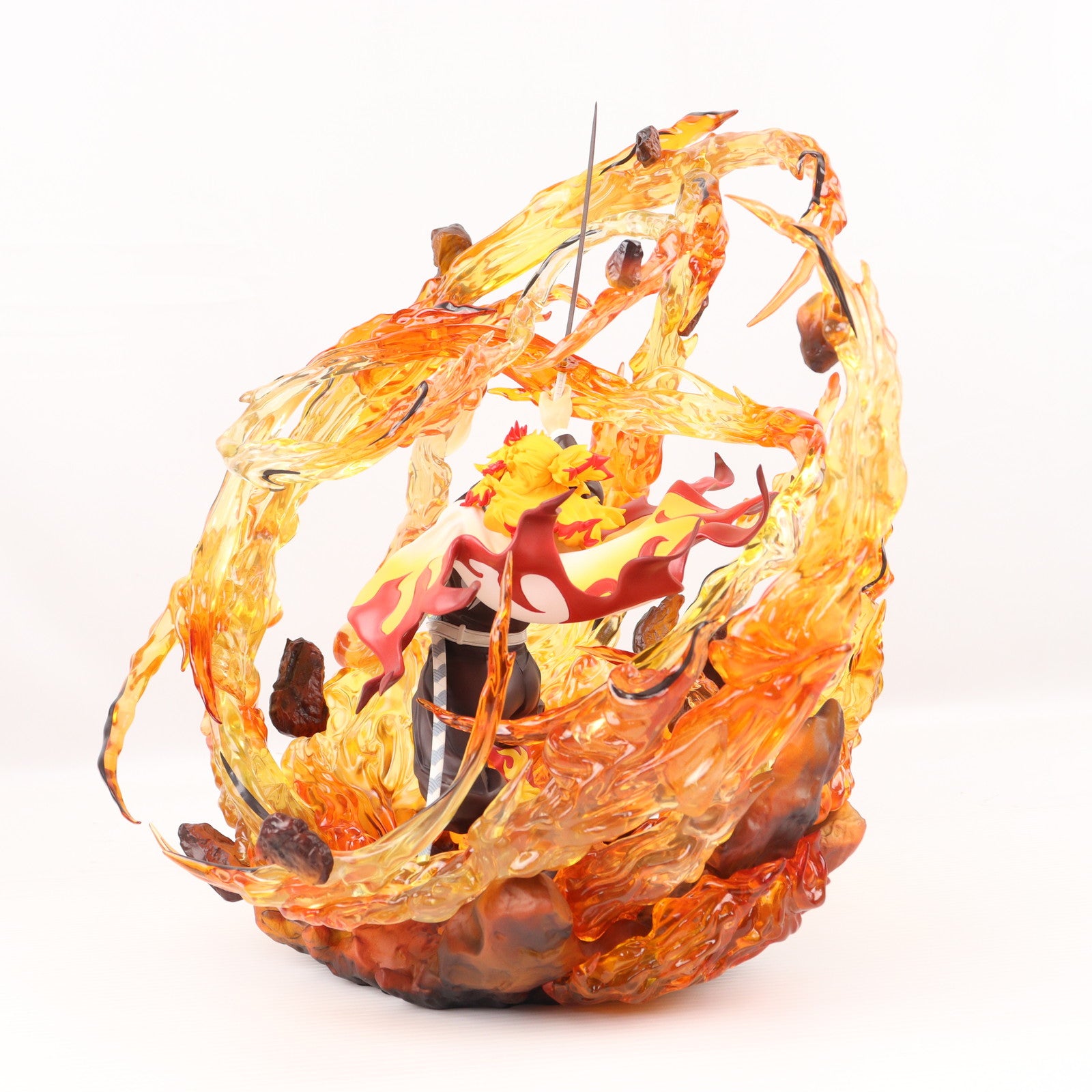 【中古即納】[FIG] 煉獄杏寿郎(れんごくきょうじゅろう) DX Ver. 鬼滅の刃 1/8 完成品 フィギュア(BF117) ベルファイン(20220630)