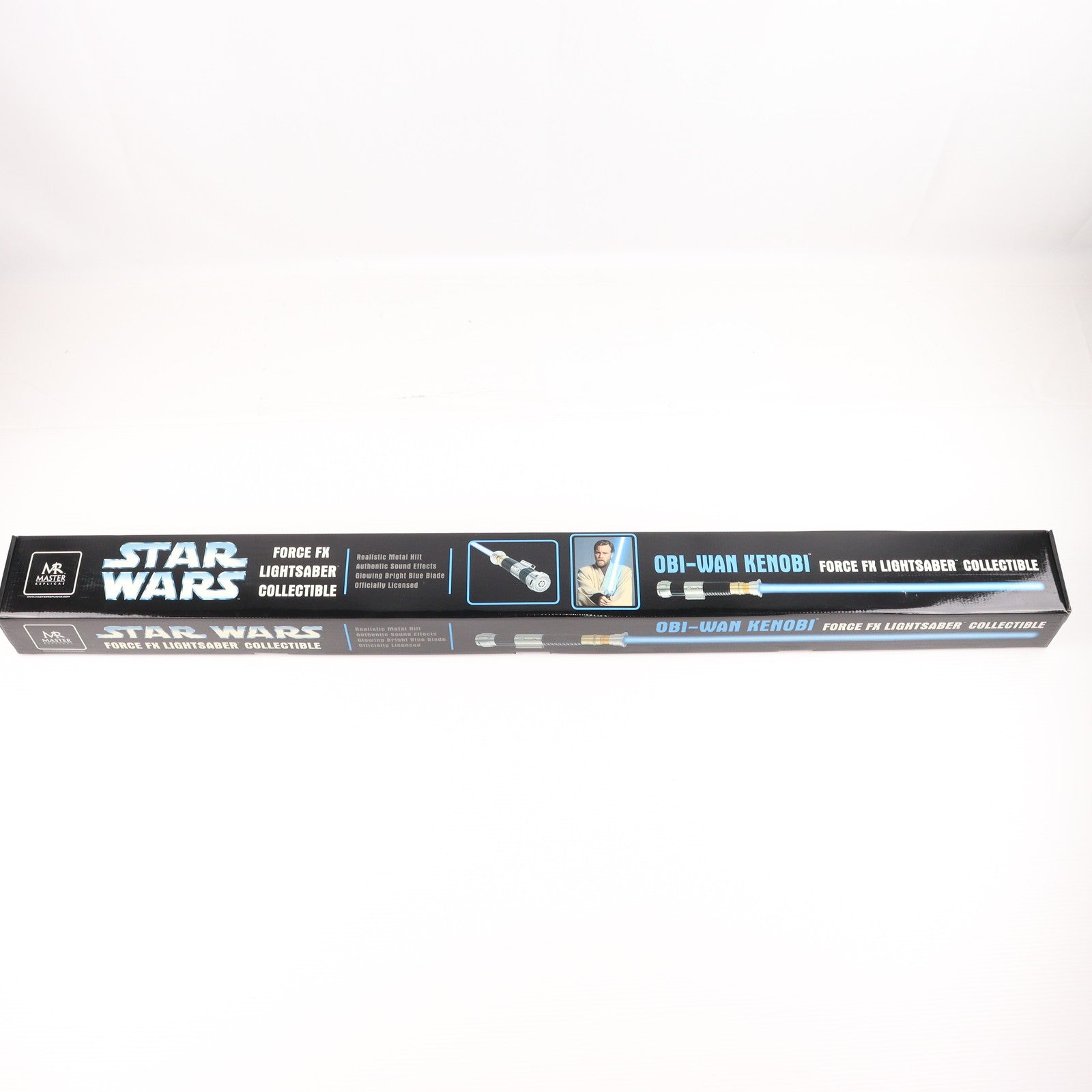 【中古即納】[FIG] FORCE FX COLLECTIBLE(フォース FX コレクティブル) オビ=ワン・ケノービ ライトセーバー STAR WARS(スター・ウォーズ) エピソード3/シスの復讐 完成トイ(SW-209) MASTER REPLICAS(マスターレプリカ)(19991231)
