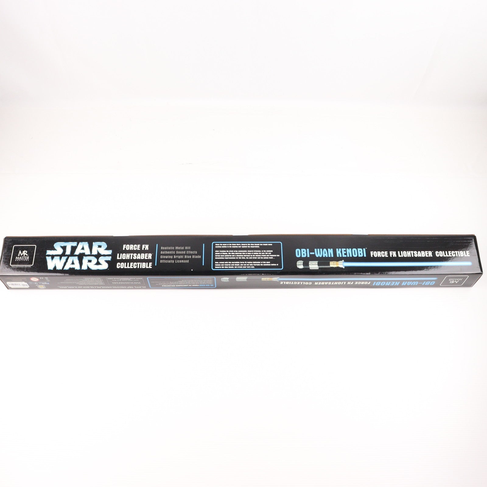 【中古即納】[FIG] FORCE FX COLLECTIBLE(フォース FX コレクティブル) オビ=ワン・ケノービ ライトセーバー STAR WARS(スター・ウォーズ) エピソード3/シスの復讐 完成トイ(SW-209) MASTER REPLICAS(マスターレプリカ)(19991231)