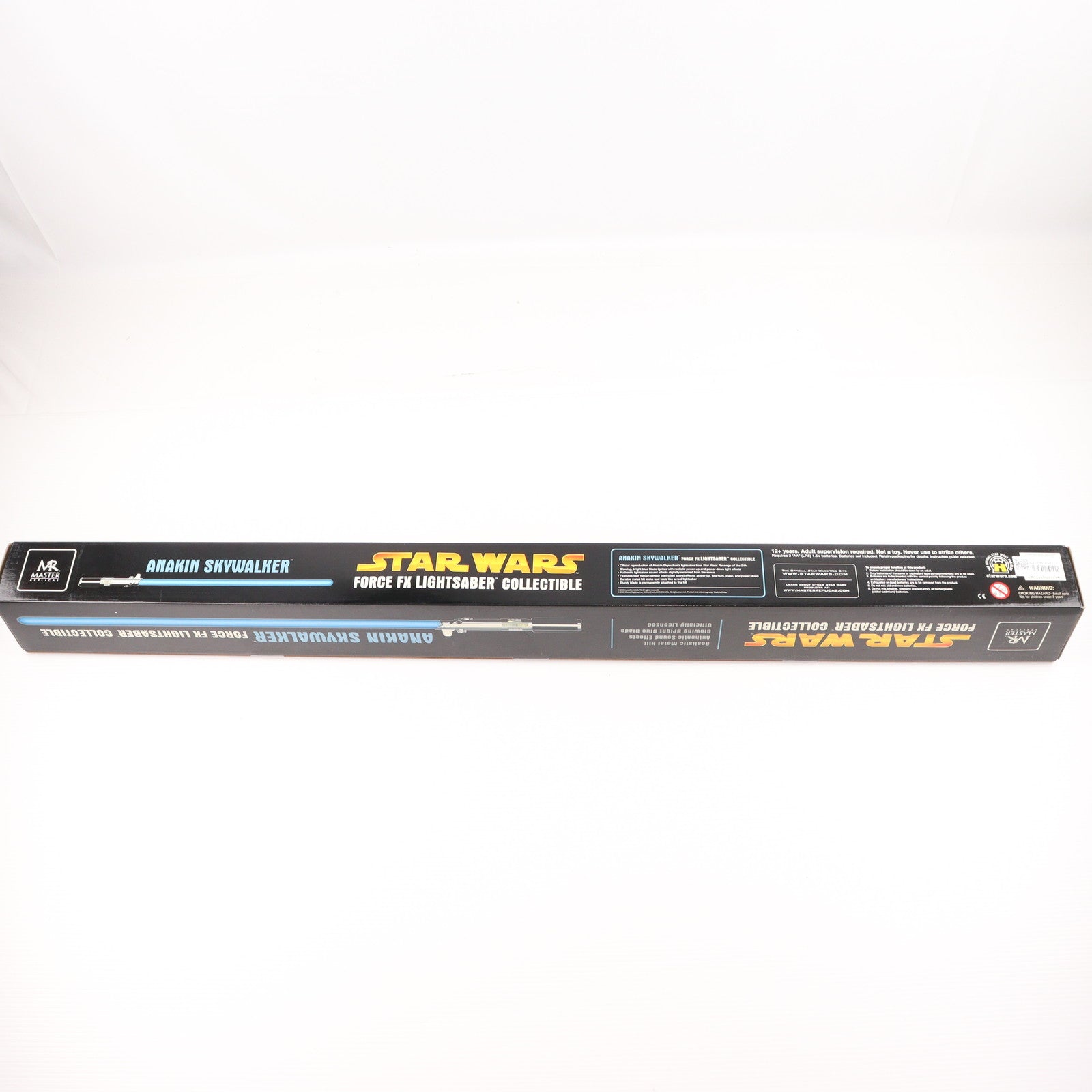 【中古即納】[FIG] FORCE FX COLLECTIBLE(フォース FX コレクティブル) アナキン・スカイウォーカー ライトセーバー STAR WARS(スター・ウォーズ) エピソード3/シスの復讐 完成トイ(SW-208) MASTER REPLICAS(マスターレプリカ)(19991231)