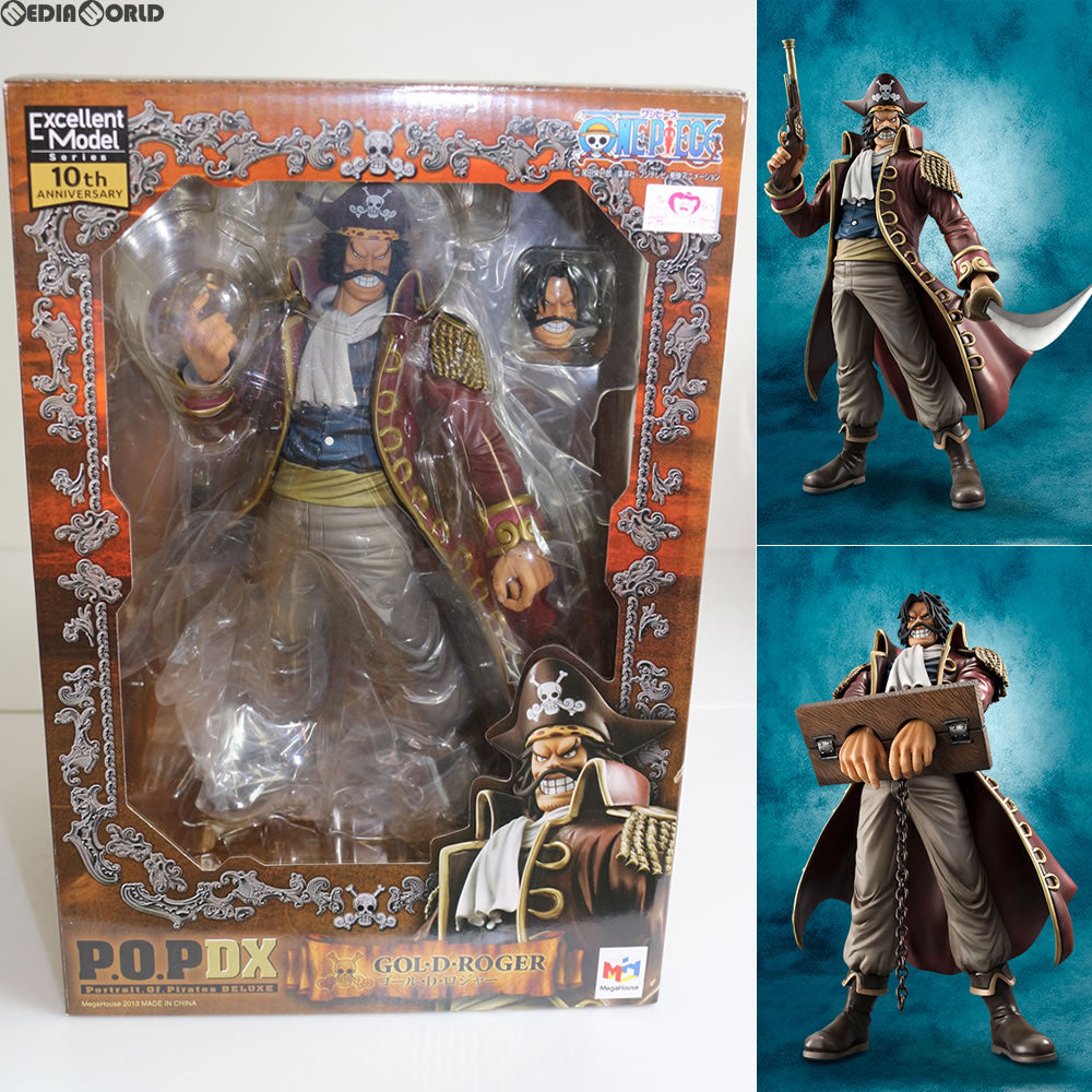 【中古即納】[FIG] Portrait.Of.Pirates P.O.P NEO-DX ゴール・D・ロジャー ONE PIECE(ワンピース) 1/8 完成品 フィギュア メガハウス(20130929)