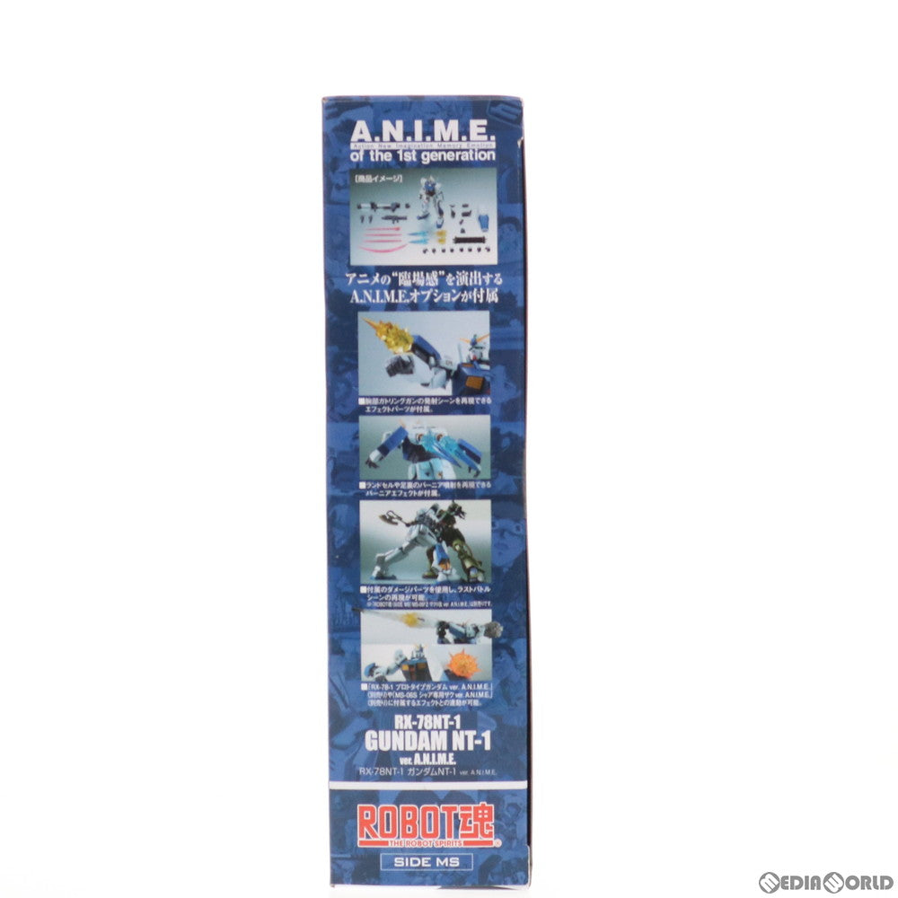 【中古即納】[FIG] (再販) ROBOT魂(SIDE MS) RX-78NT-1 ガンダムNT-1 ver. A.N.I.M.E. 機動戦士ガンダム0080 ポケットの中の戦争 完成品 可動フィギュア バンダイスピリッツ(20180428)