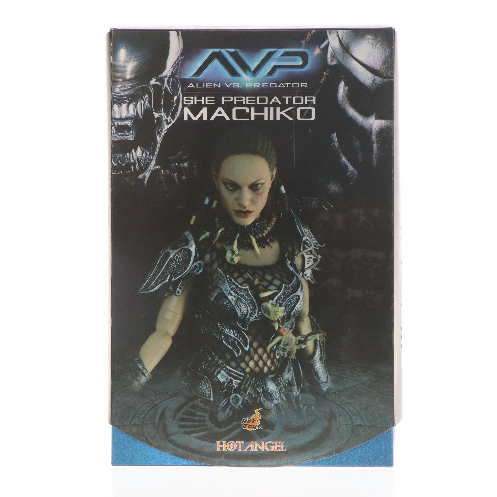 【中古即納】[FIG] ホット・エンジェル AVP シー・プレデター/マチコ エイリアンvs.プレデター 1/6 完成品 可動フィギュア(ANG01) ホットトイズ(20081130)