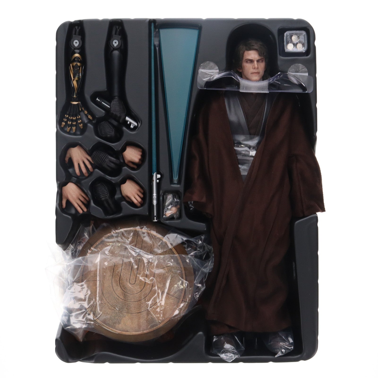 【中古即納】[FIG] トイサピエンス限定 ムービー・マスターピース アナキン・スカイウォーカー(ダークサイド版) STAR WARS エピソード3 1/6 完成品 可動フィギュア(MM#486) ホットトイズ(20181031)
