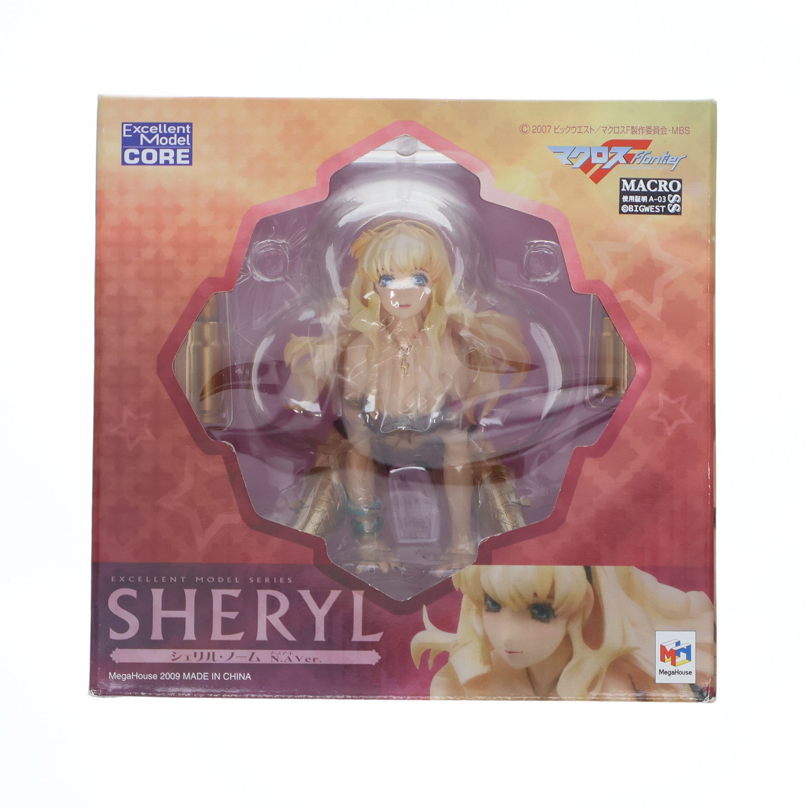 【中古即納】[FIG] エクセレントモデル CORE シェリル・ノーム N.A Ver. マクロスF(フロンティア) 完成品 フィギュア メガハウス(20100116)