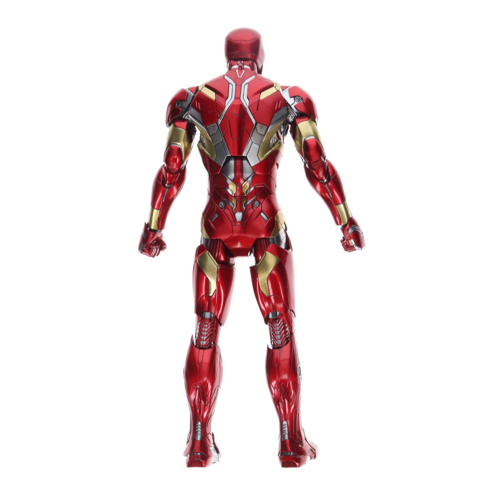 【中古即納】[FIG] トイサピエンス限定 ムービー・マスターピース DIECAST アイアンマン・マーク46 シビル・ウォー/キャプテン・アメリカ 1/6 完成品 可動フィギュア(MM#608D42) ホットトイズ(20221031)