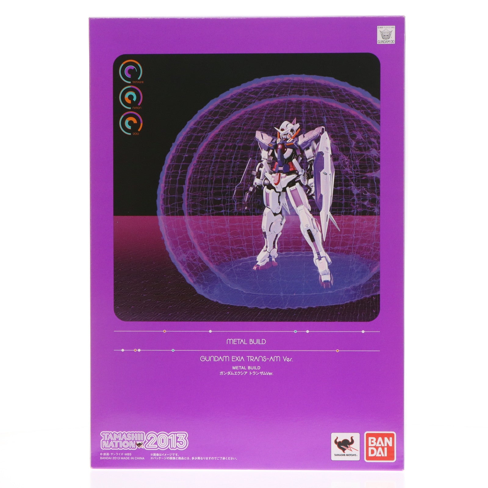 【中古即納】[FIG] METAL BUILD ガンダムエクシア トランザムVer. 機動戦士ガンダム00(ダブルオー) 完成品 可動フィギュア 魂ネイション2013&魂ウェブ商店限定 バンダイ(20131101)