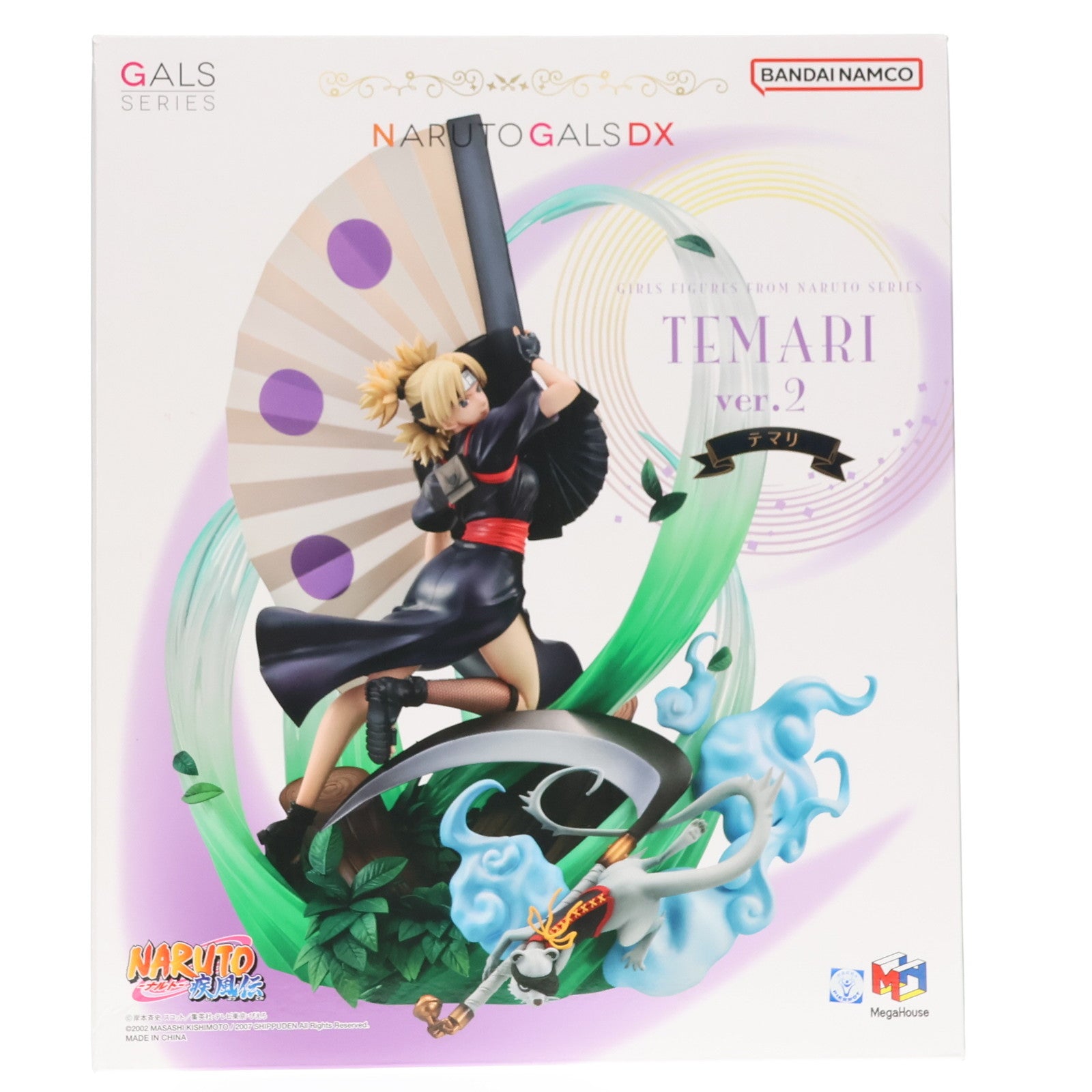 【中古即納】[FIG] NARUTOギャルズDX テマリ ver.2 NARUTO-ナルト- 疾風伝 完成品 フィギュア メガトレショップ&オンラインショップ限定 メガハウス(20231031)